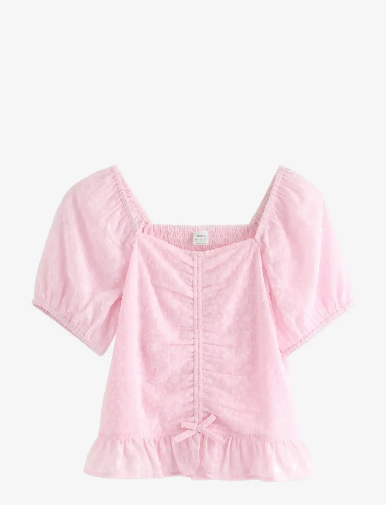 Lindex - Blouse in chiffon - bluser & tunikaer - light pink - 1