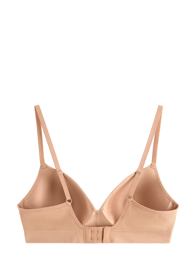 Lindex - Flora wirefree bra - bügellose bhs - beige - 2
