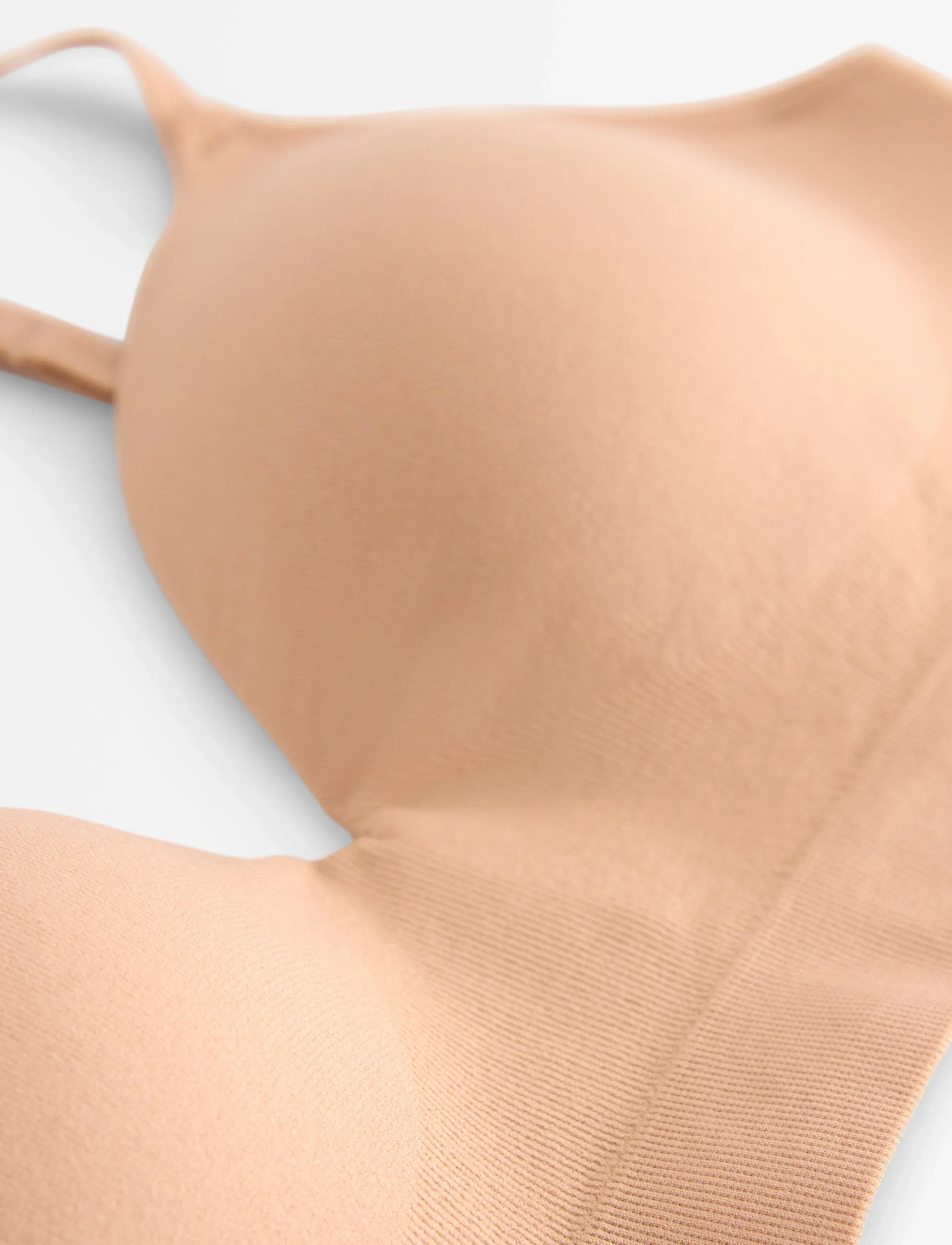 Lindex - Flora wirefree bra - bygellösa bh:ar - beige - 5