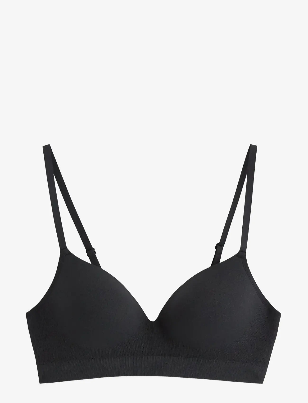 Lindex - Flora wirefree bra - liemenėlės be lankelių - black - 1
