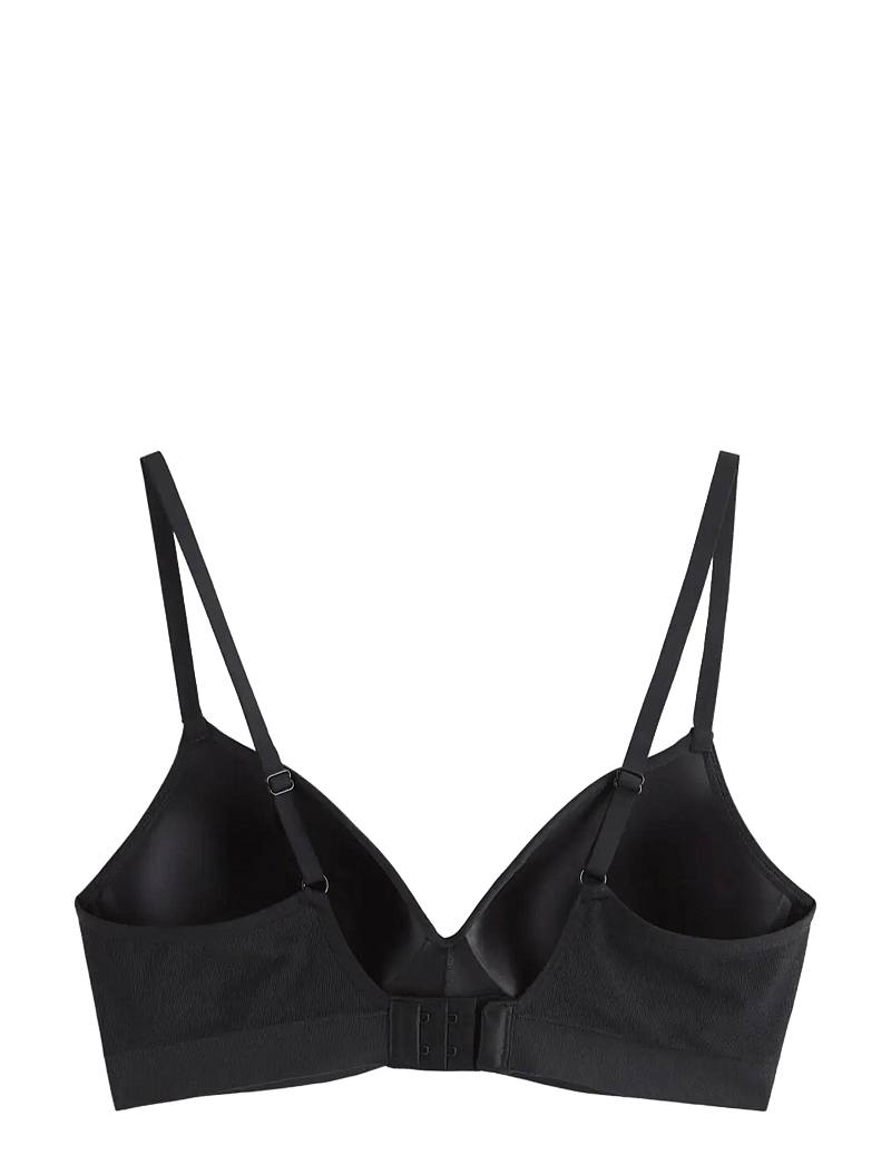 Lindex - Flora wirefree bra - liemenėlės be lankelių - black - 2