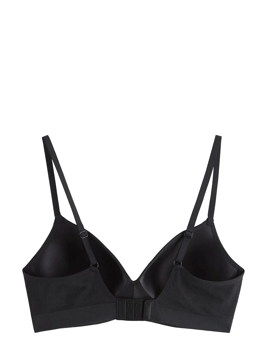 Lindex - Flora wirefree bra - bh'er uden bøjle - black - 2