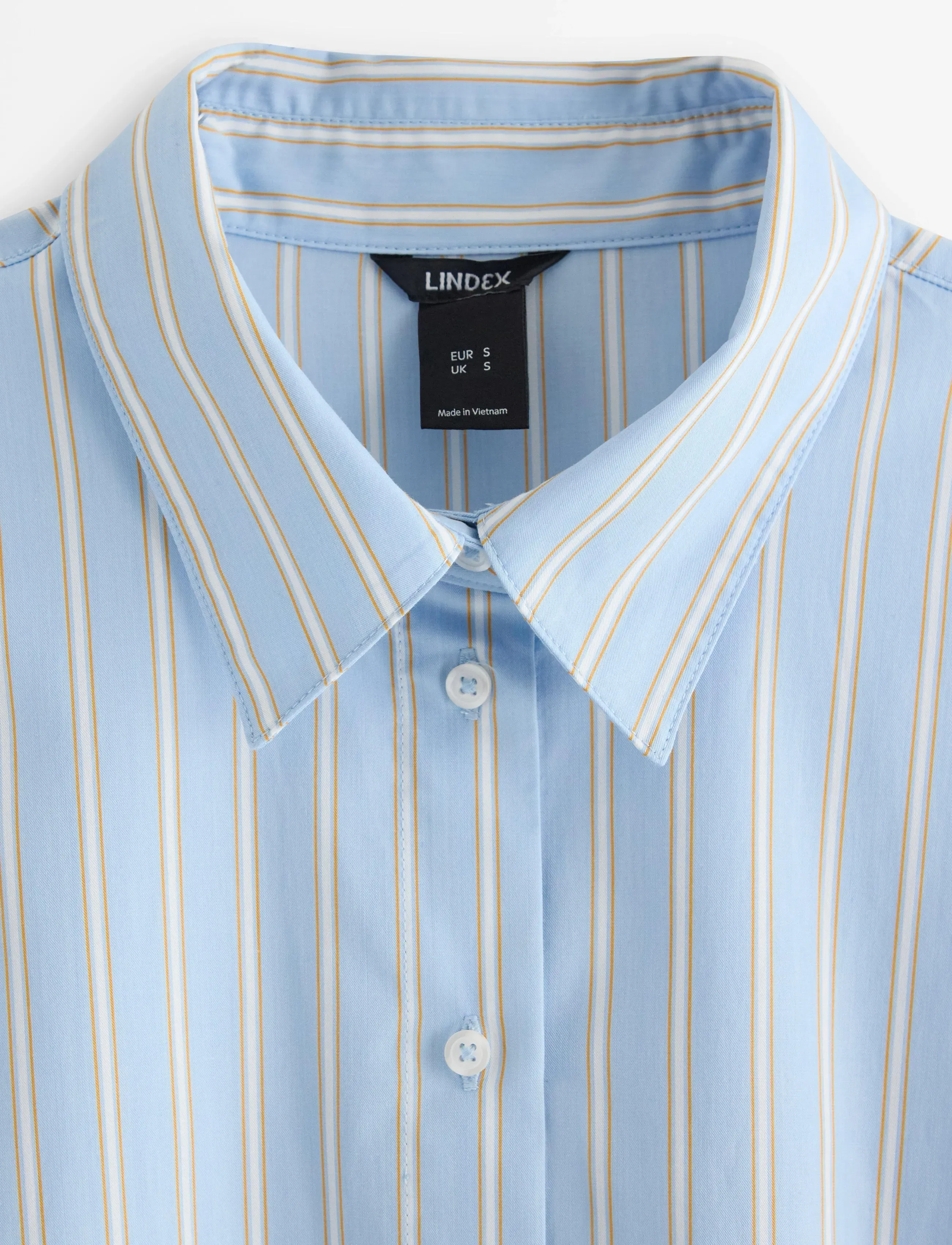 Lindex - Shirt Maja - pikkade varrukatega särgid - light blue - 5