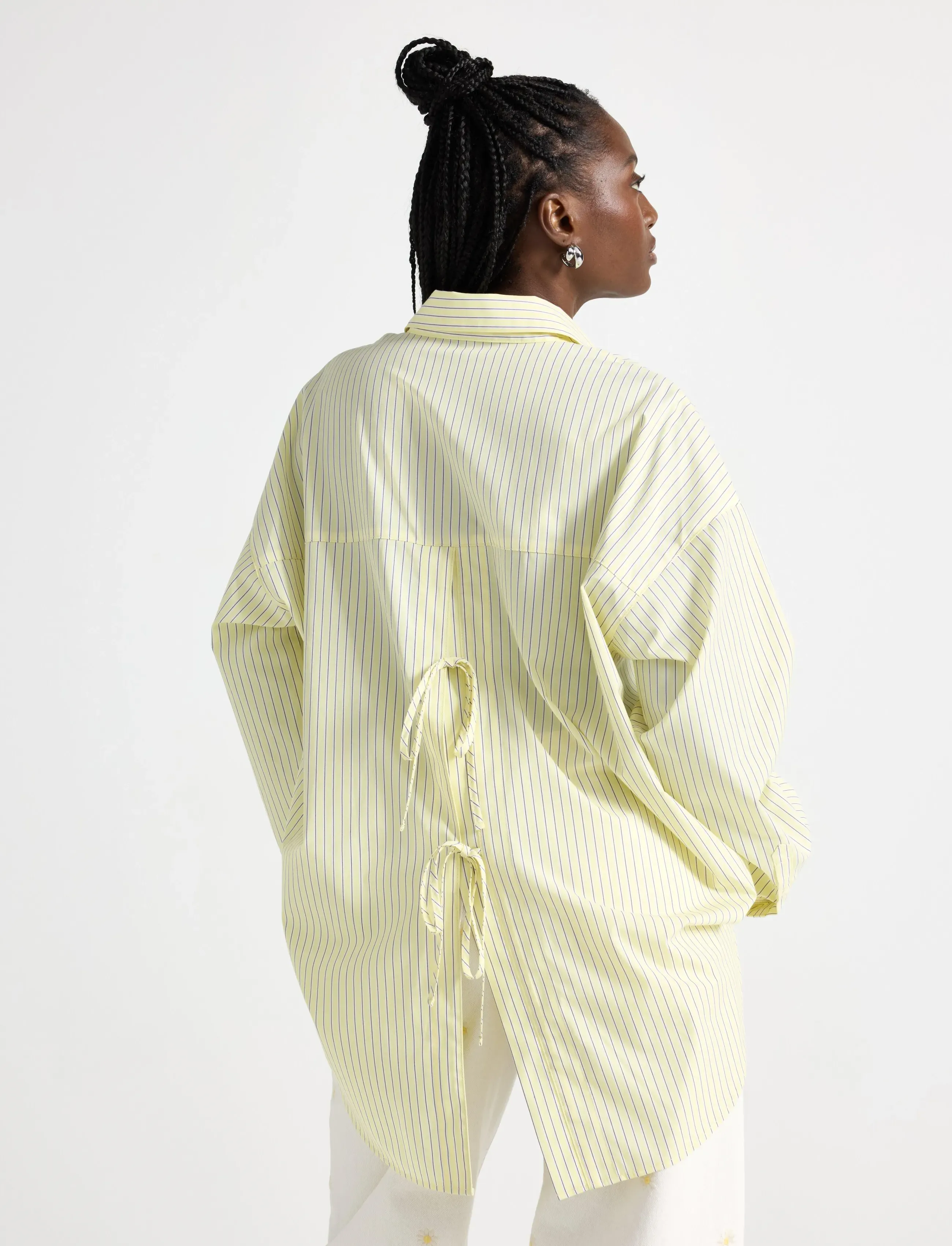 Lindex - Shirt Maja - langärmlige hemden - light yellow - 3