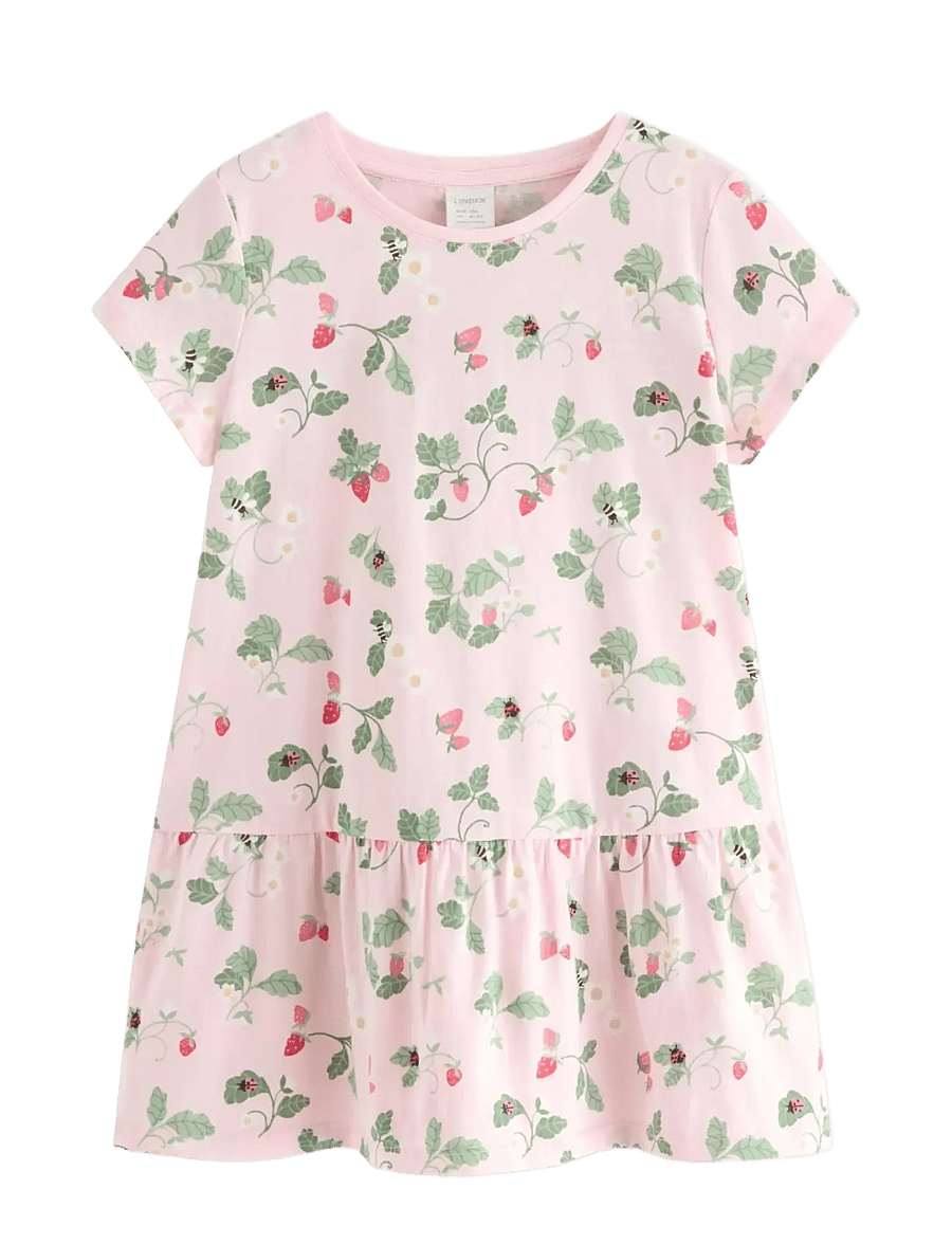 Lindex - Short-sleeved tunic - kortærmede hverdagskjoler - light pink - 1