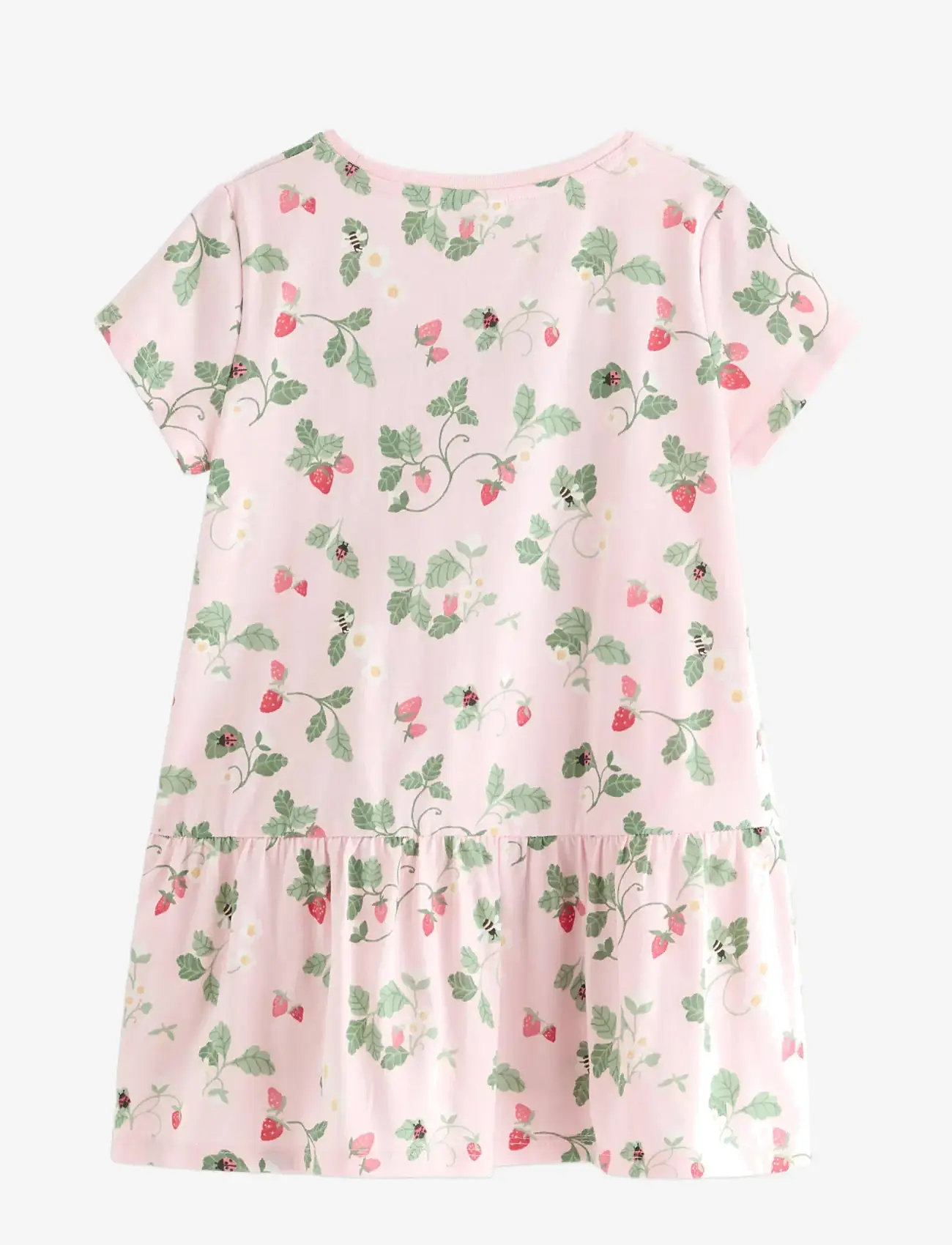 Lindex - Short-sleeved tunic - kurzärmelige freizeitkleider - light pink - 2