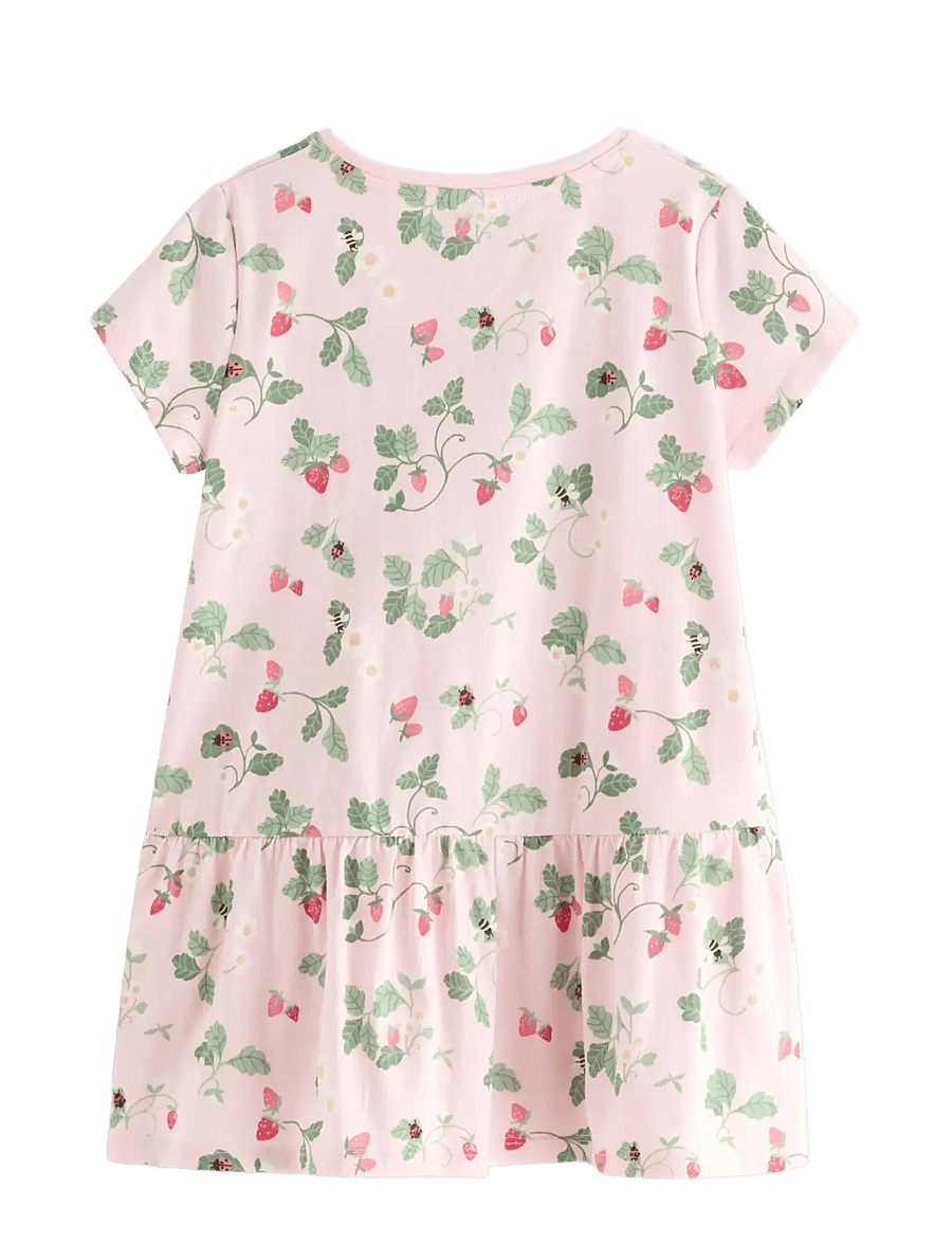 Lindex - Short-sleeved tunic - kortærmede hverdagskjoler - light pink - 2