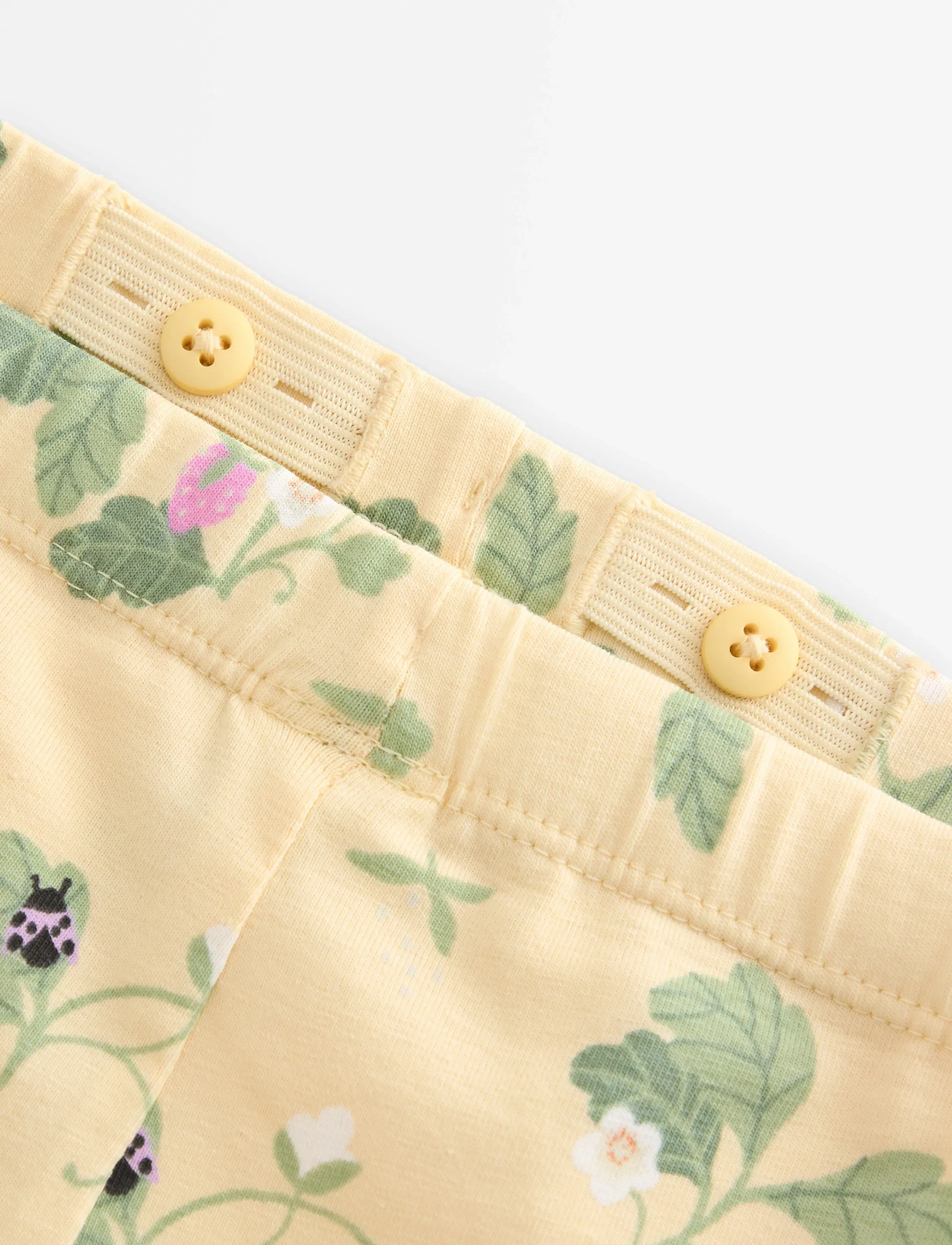 Lindex - Leggings - leggings - light dusty yellow - 5