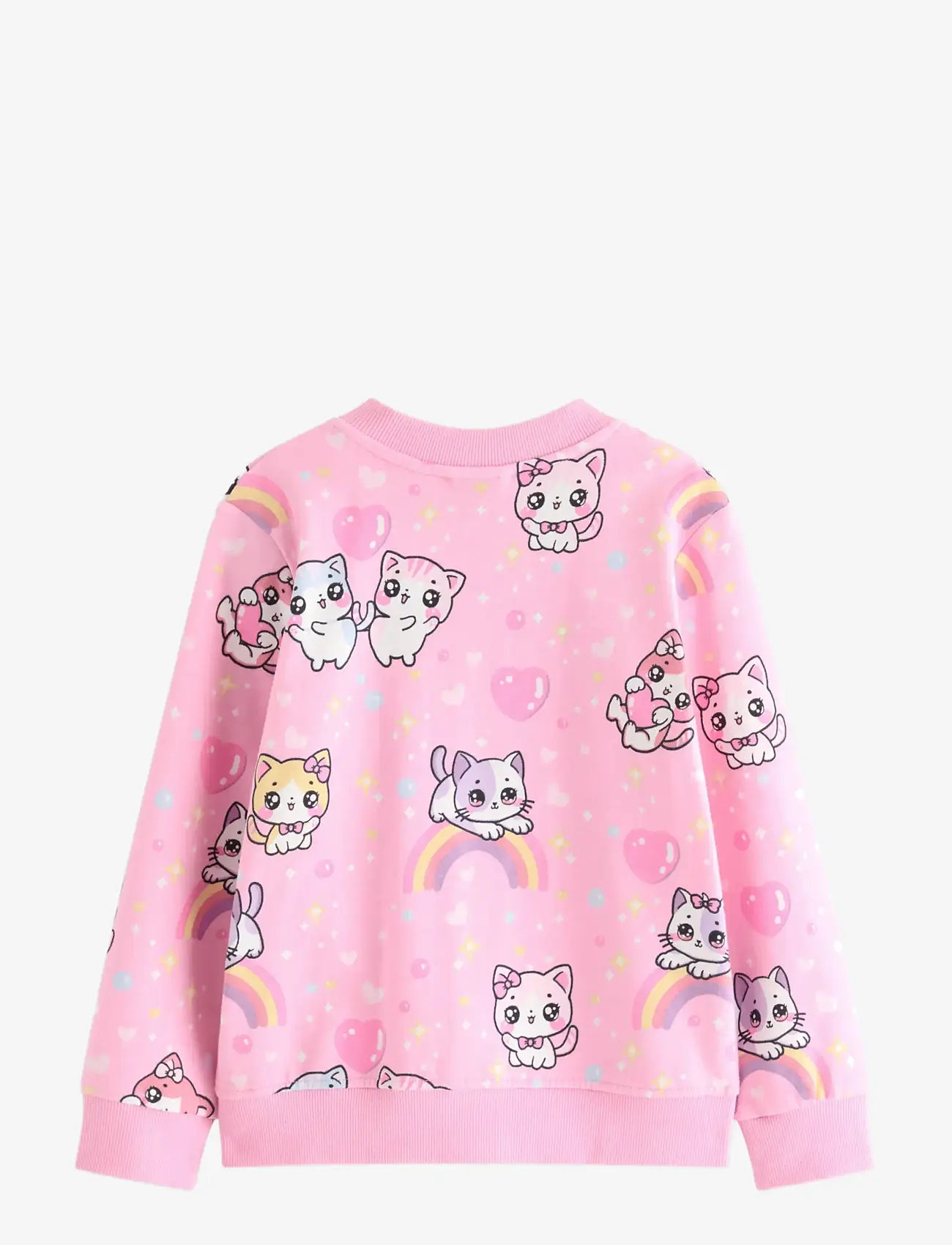 Lindex - Sweatshirt with zip closure - sweatshirts - light pink - 2