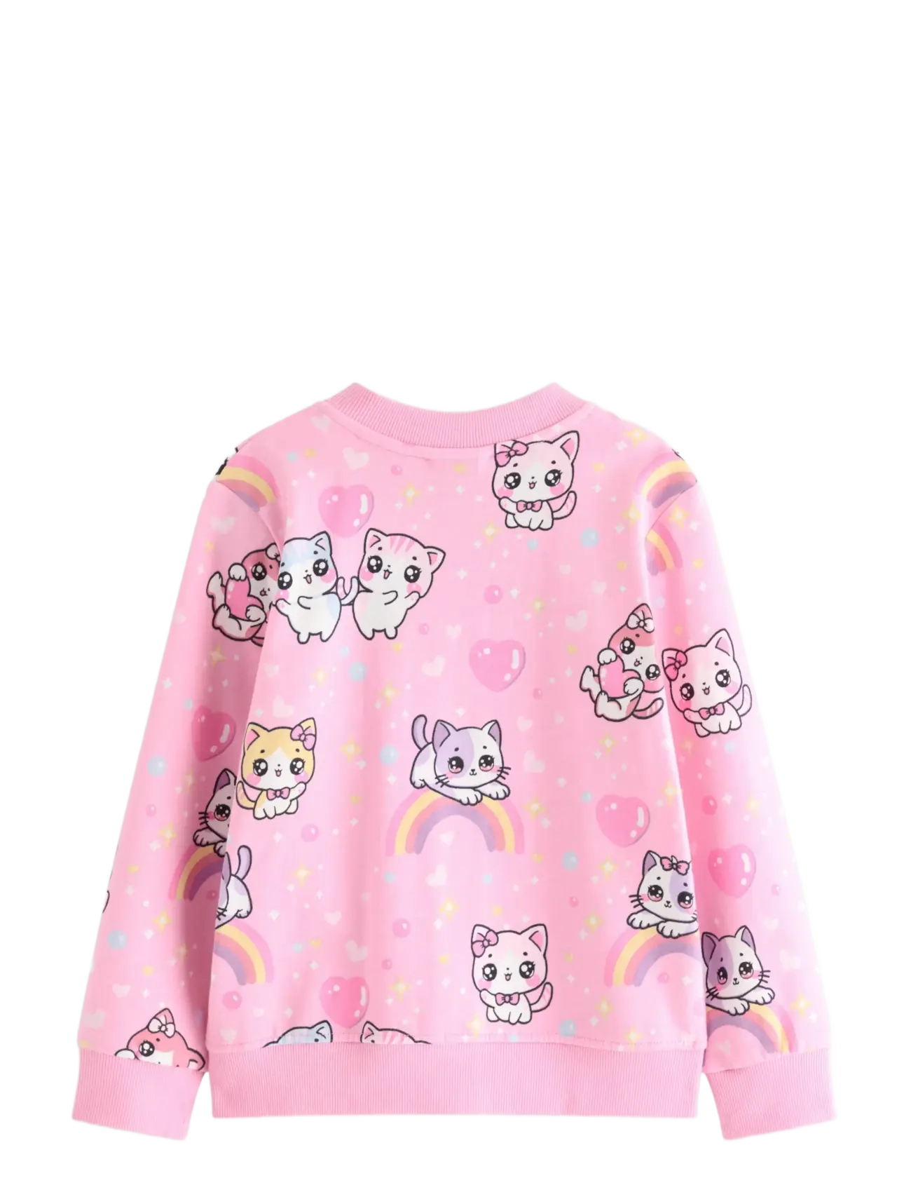 Lindex - Sweatshirt with zip closure - sweatshirts - light pink - 2