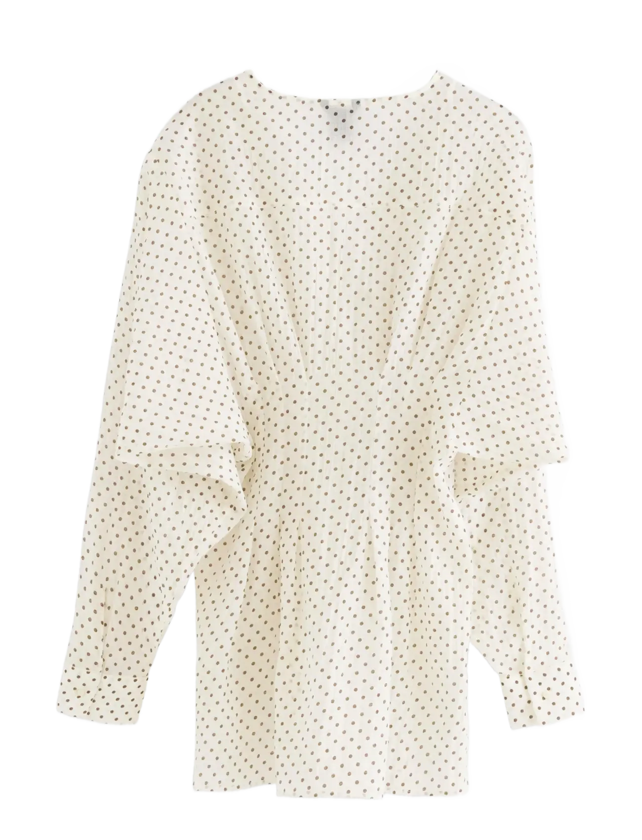 Lindex - Long-sleeved blouse - long sleeved blouses - off white - 2