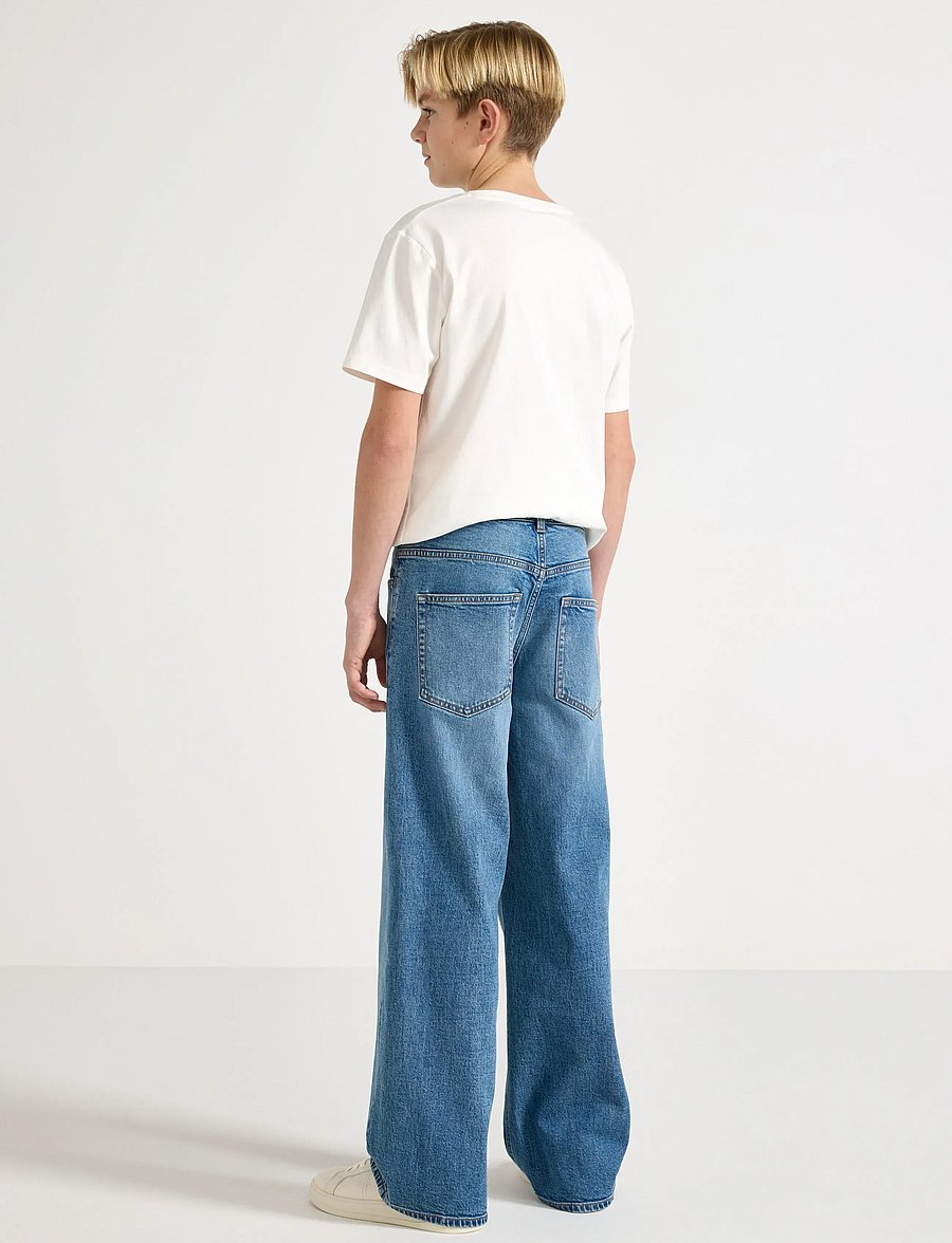 Lindex - Jeans with wide leg - hosen mit weitem bein - denim - 3