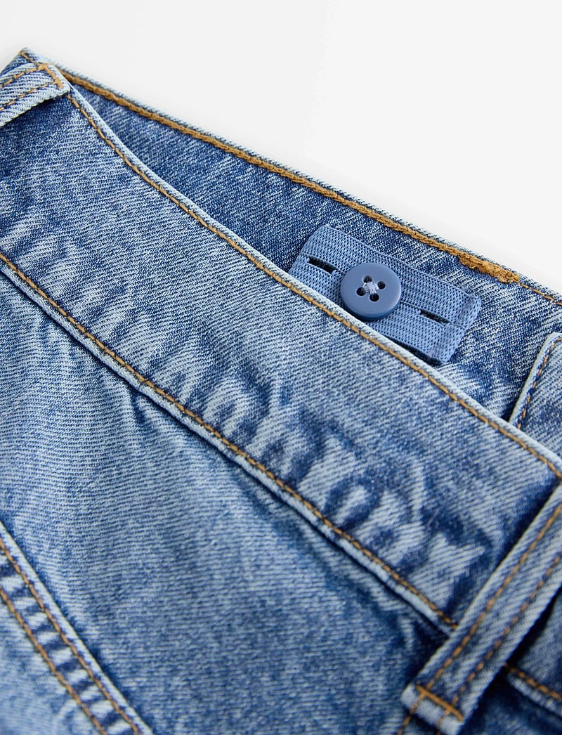 Lindex - Jeans with wide leg - laia säärega teksad - denim - 5