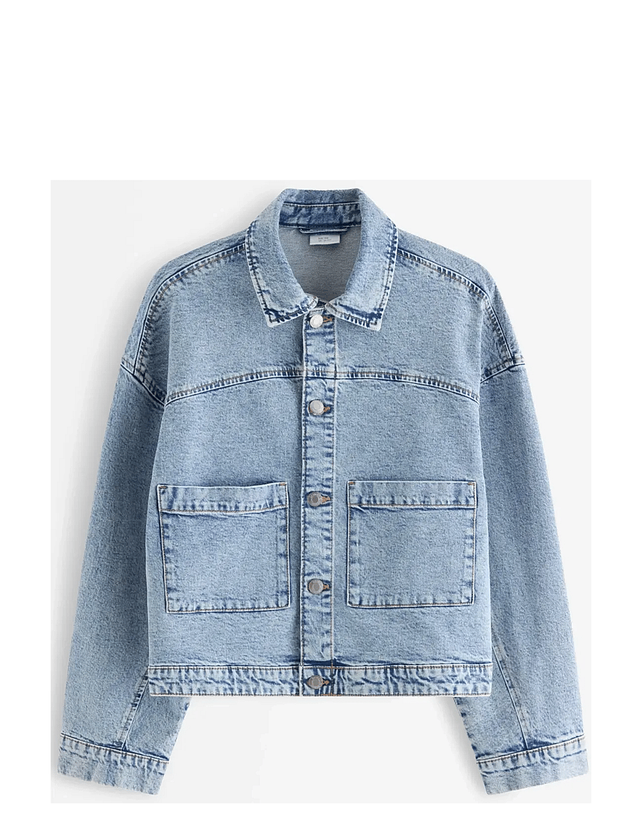 Lindex - Denim jacket - jeansjacken - light denim - 1