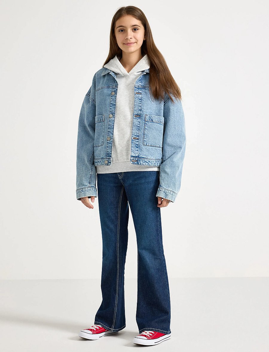 Lindex - Denim jacket - jeansjacken - light denim - 0