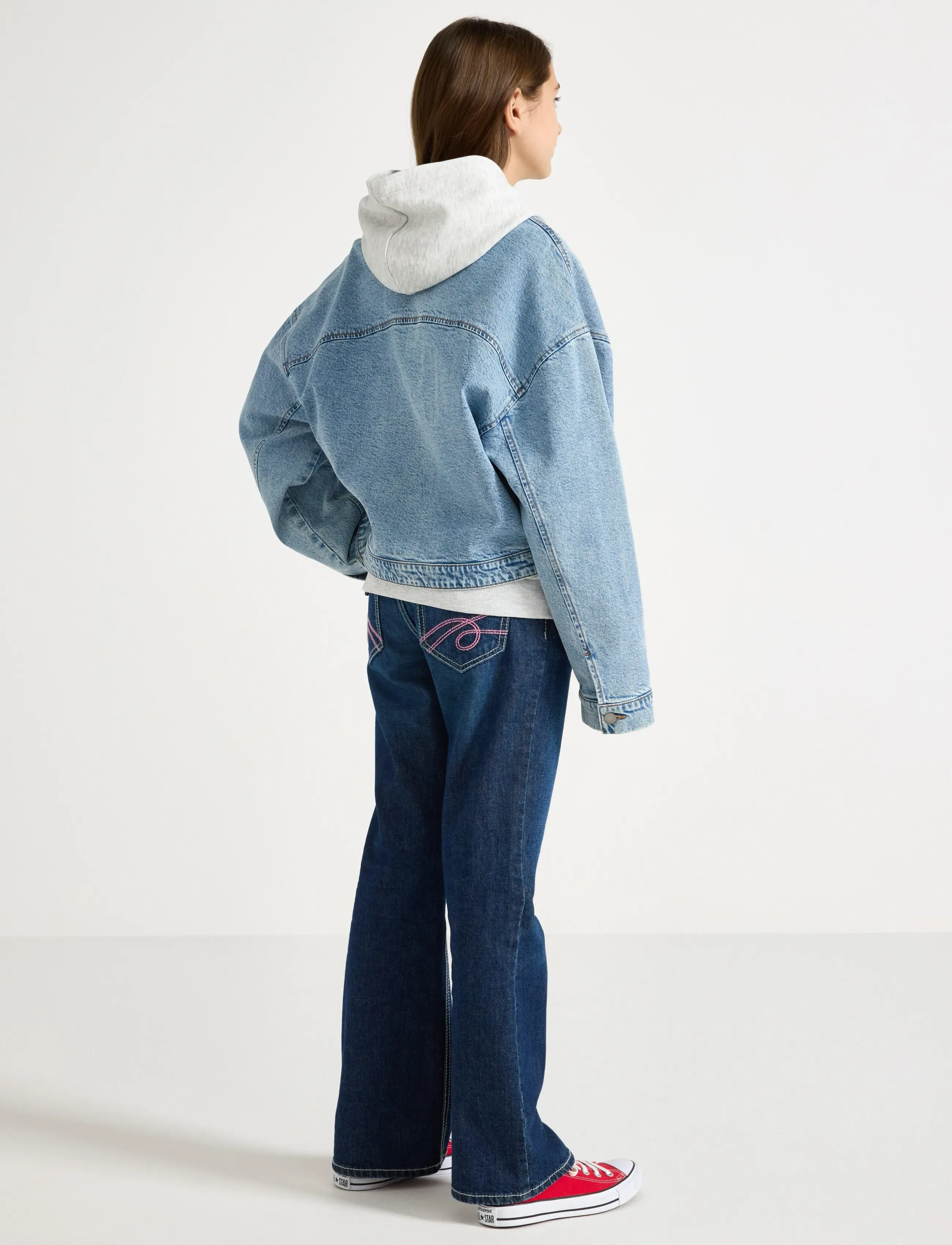 Lindex - Denim jacket - jeansjacken - light denim - 3