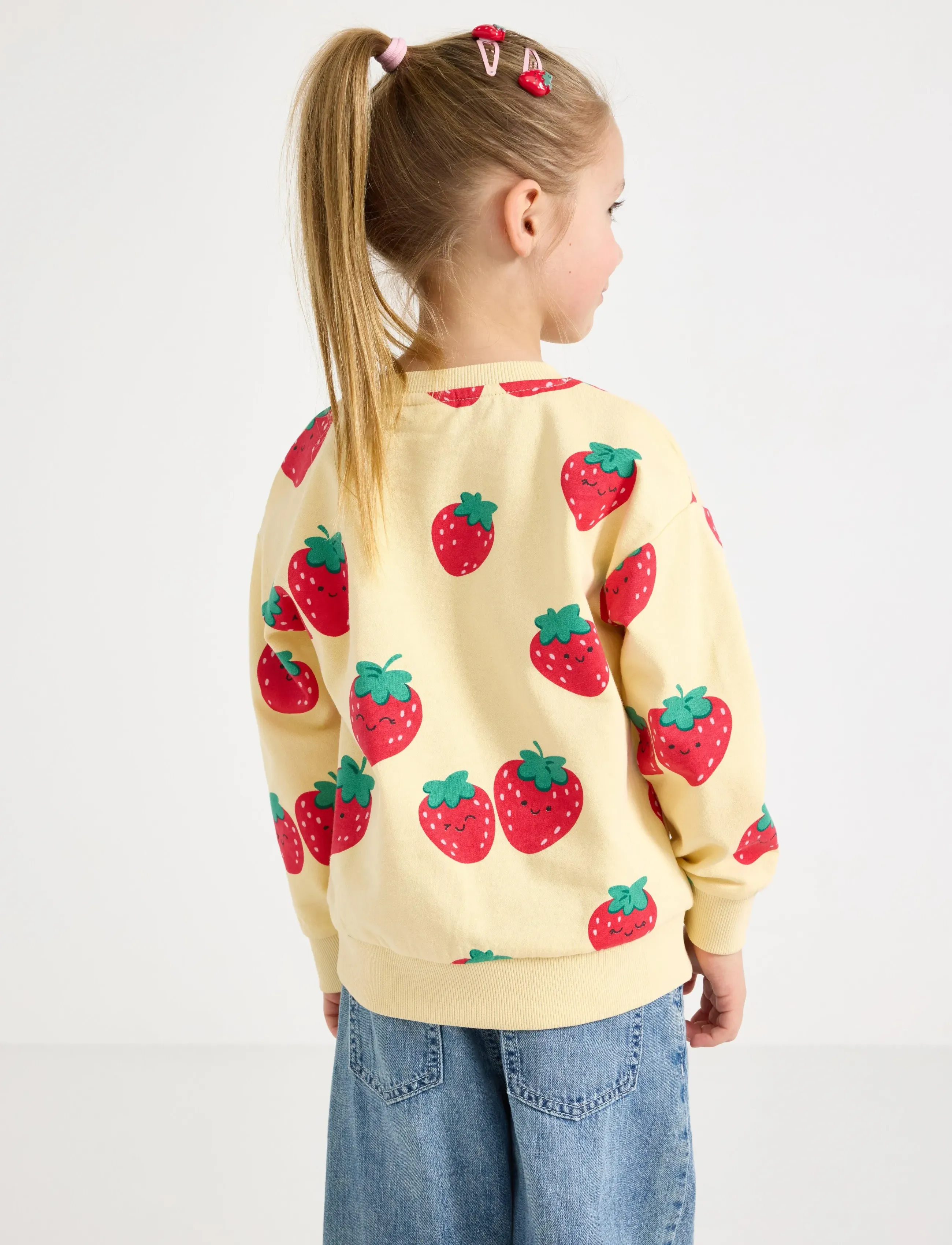 Lindex - Sweatshirt - sweatshirts - light dusty yellow - 3
