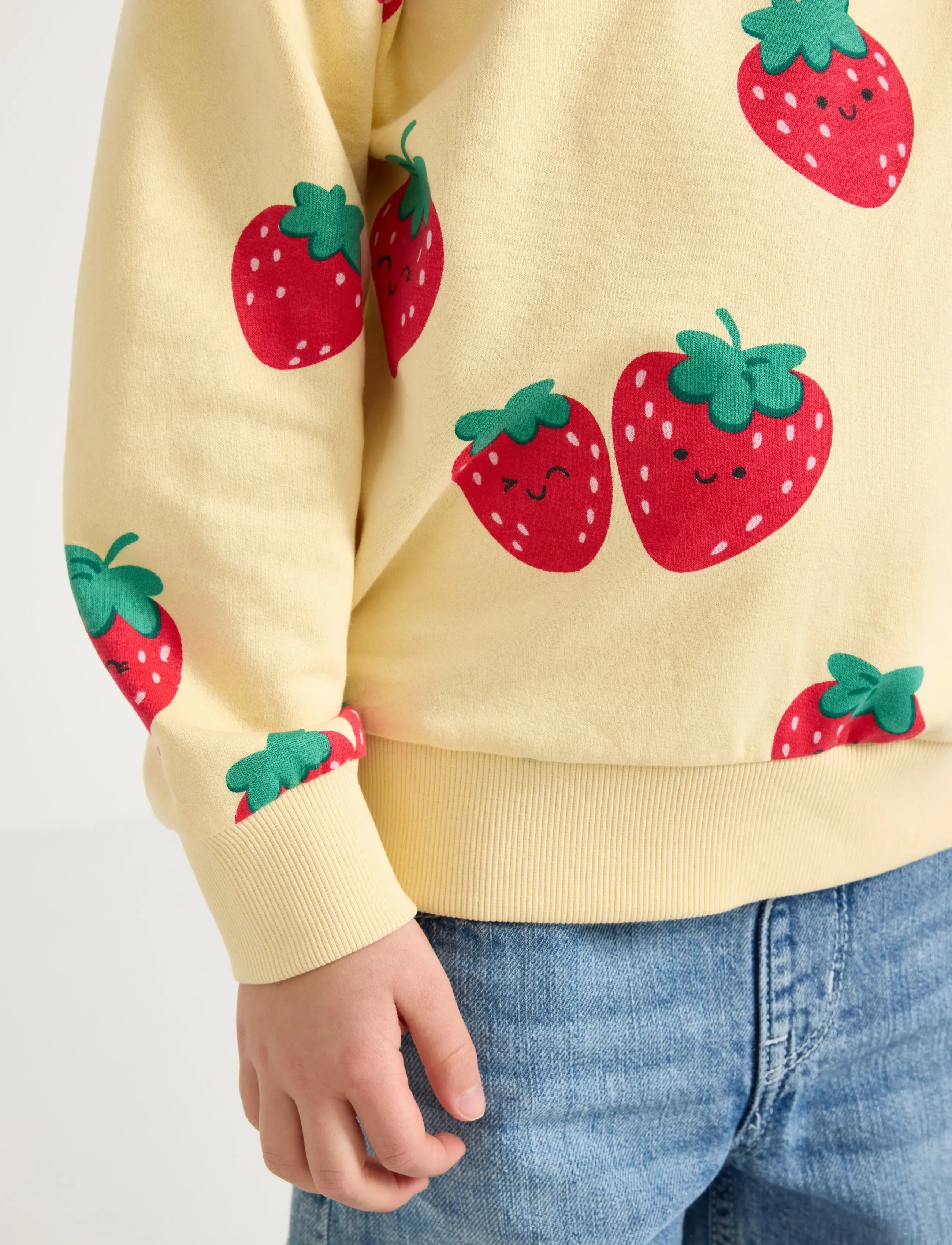 Lindex - Sweatshirt - sweatshirts - light dusty yellow - 4