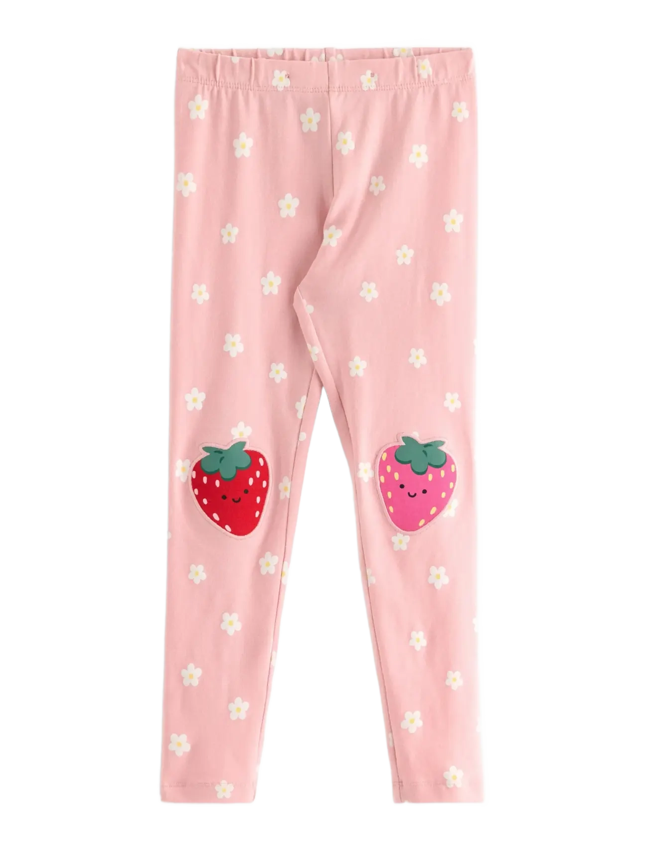 Lindex Leggings - Neuheiten - LIGHT PINK / white