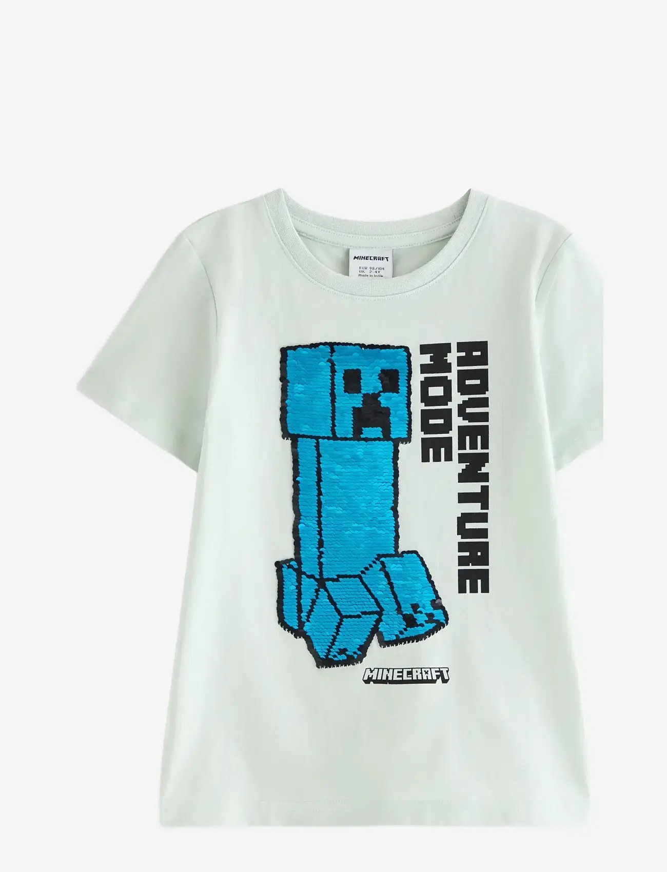 Lindex - Minecraft T-shirt - kortærmede t-shirts - light aqua - 1