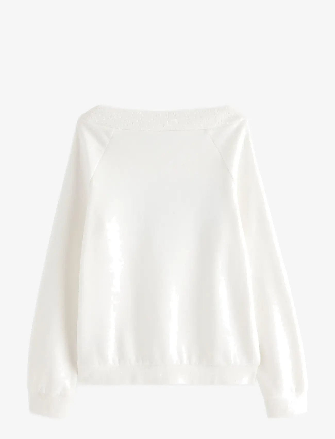 Lindex - Sweatshirt with brushed inside - sweatshirts - off white - 2