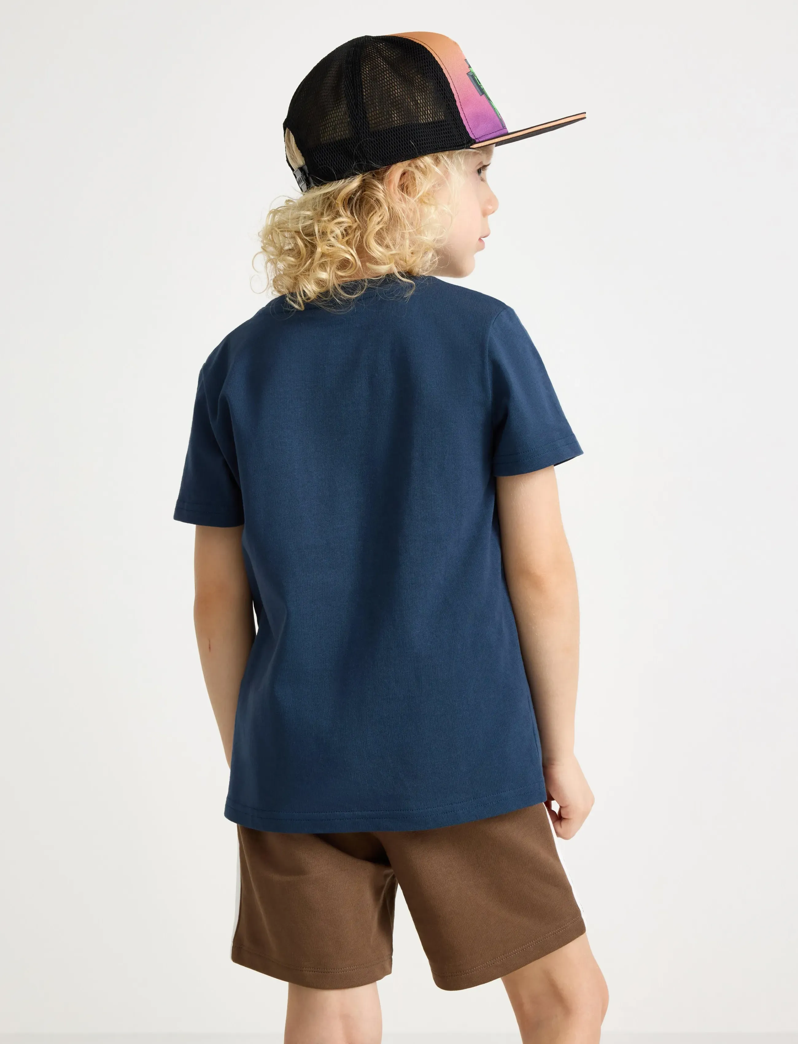 Lindex - Minecraft T-shirt - korte mouwen - dark blue - 3