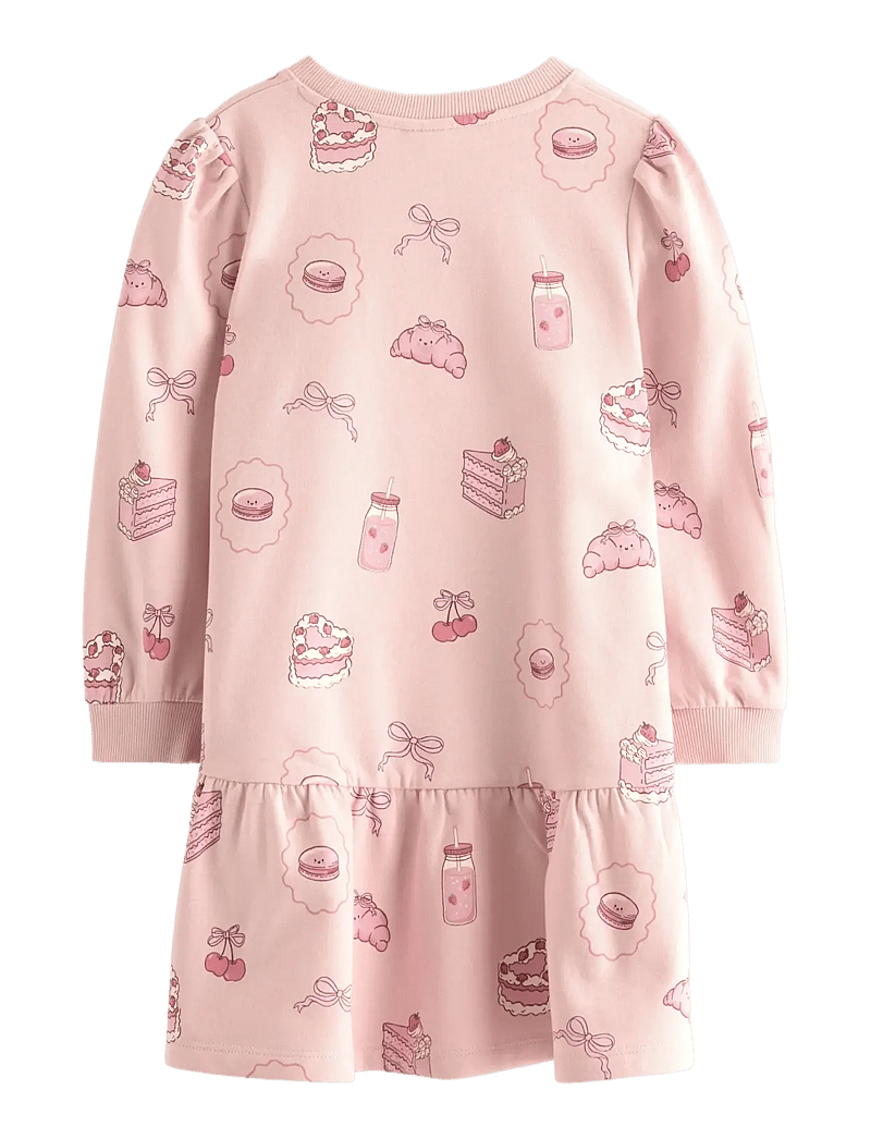 Lindex - Dress with brushed inside - langærmede hverdagskjoler - light dusty pink - 2