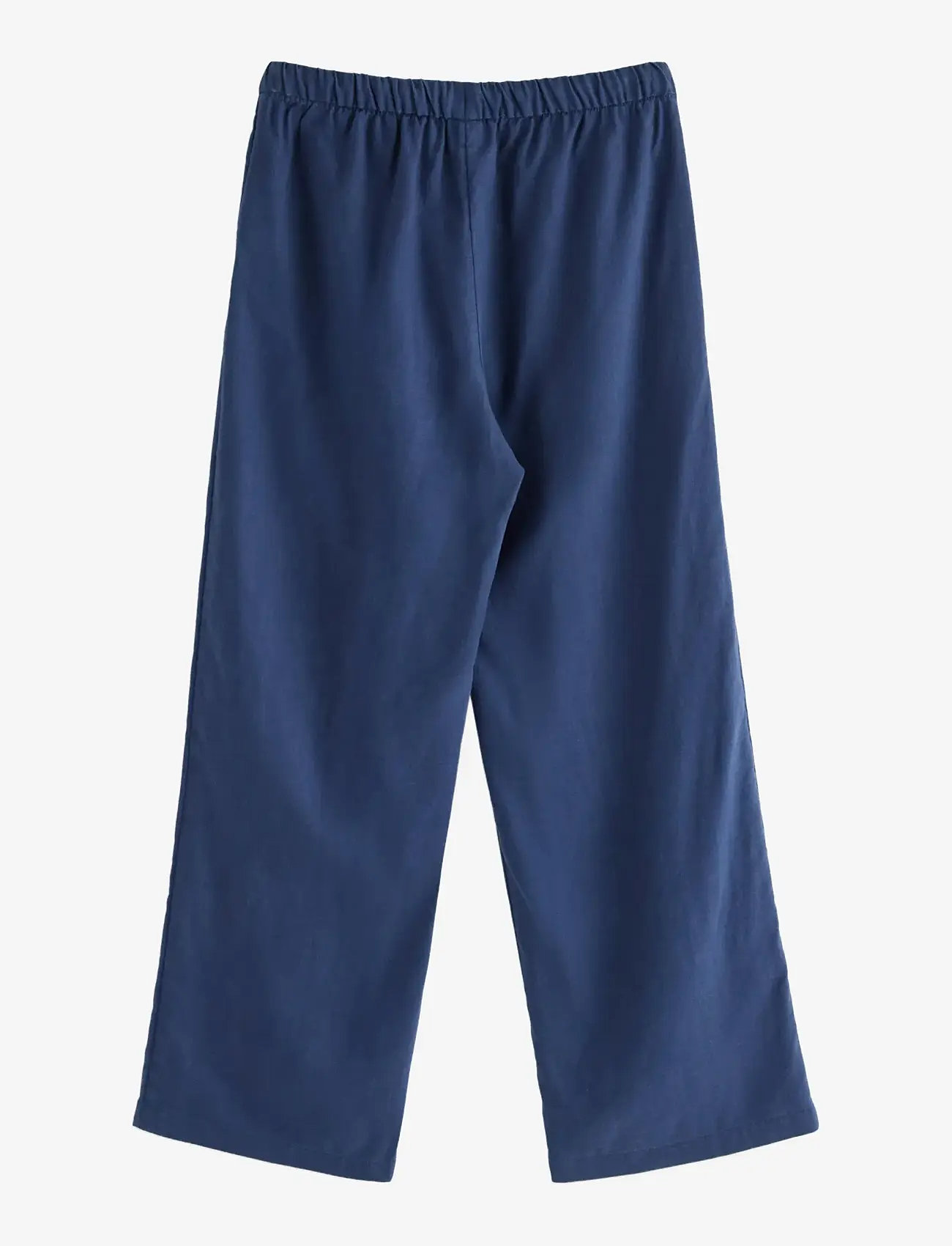 Lindex - Trousers in linen blend - leinen-kleidung - dark blue - 2