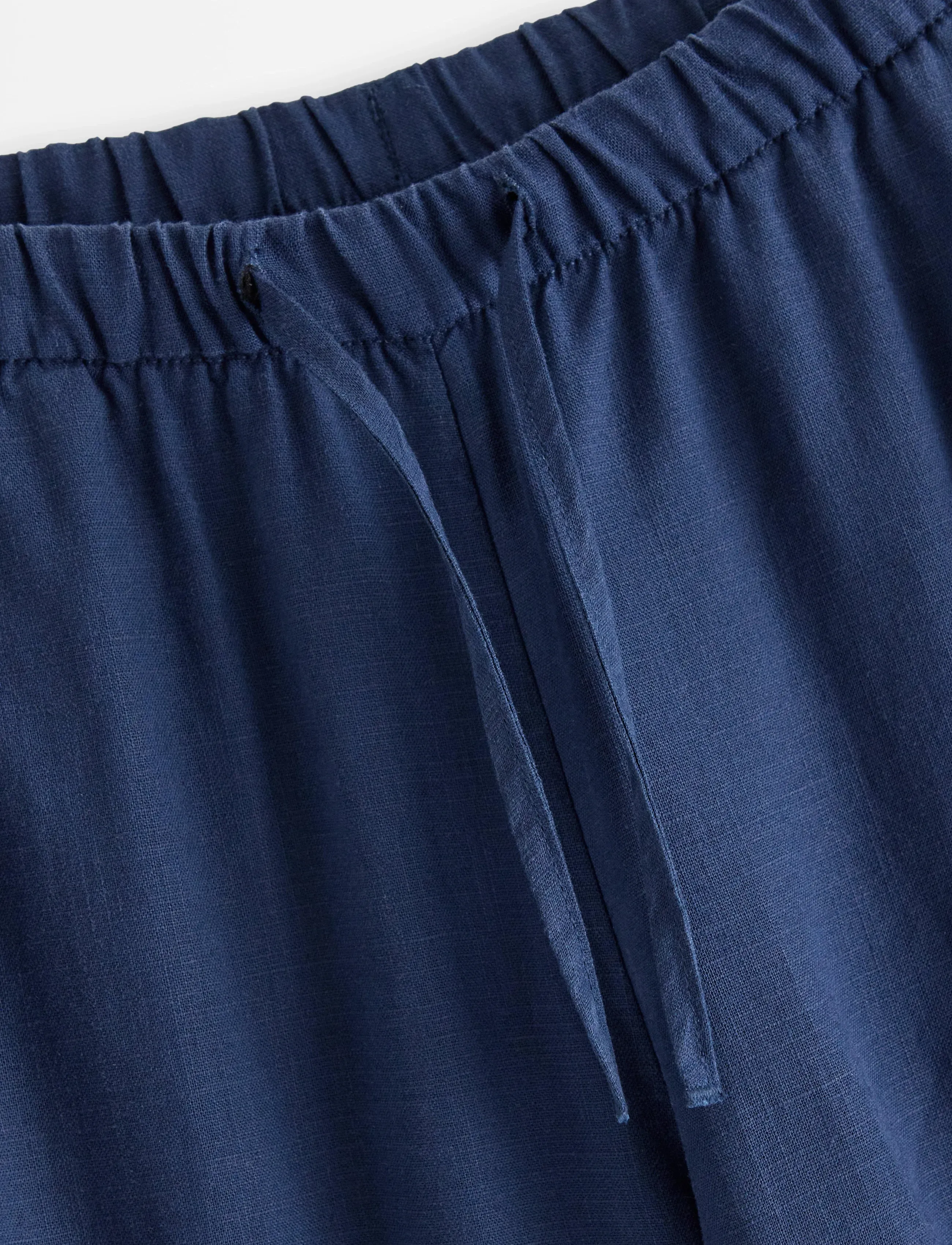 Lindex - Trousers in linen blend - trousers - dark blue - 5