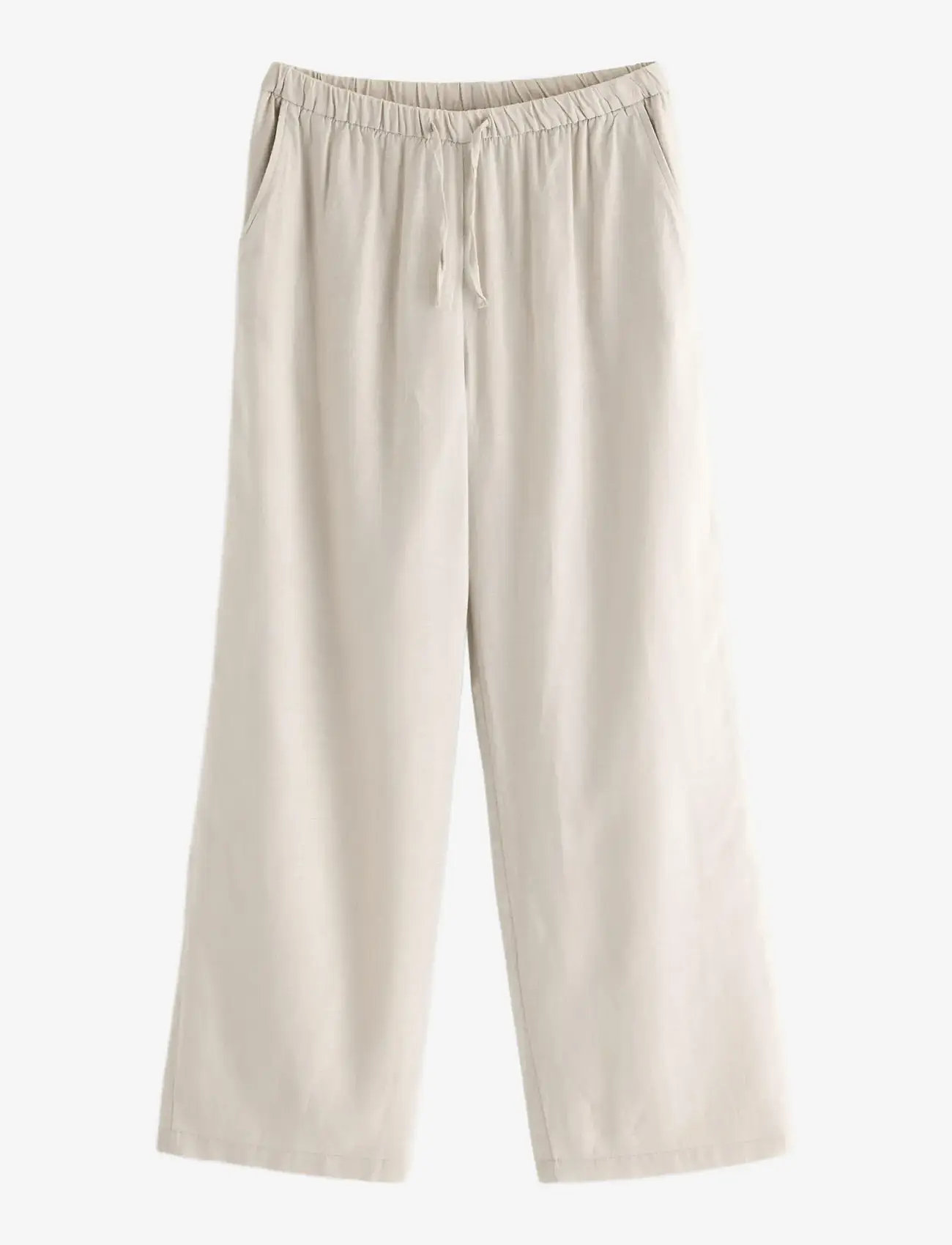 Lindex - Trousers in linen blend - bukser - light beige - 1