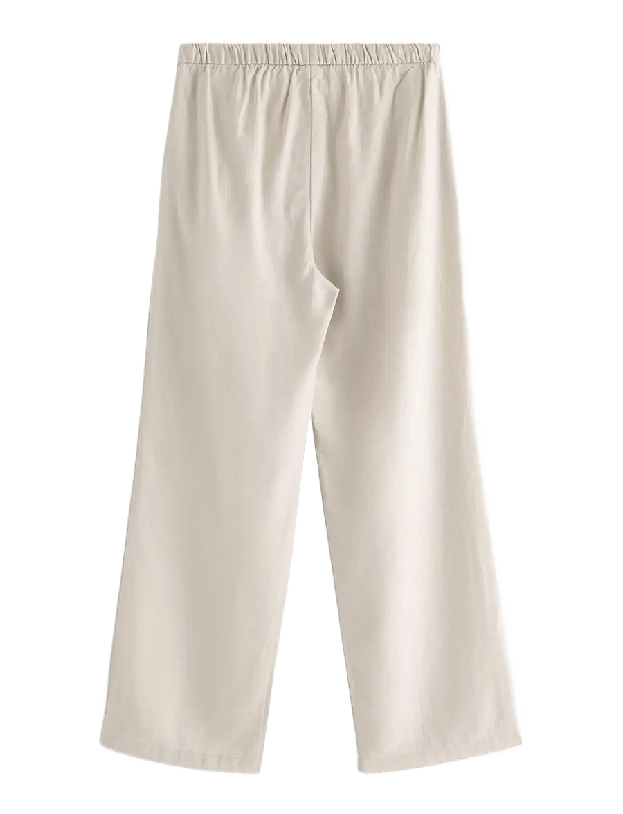 Lindex - Trousers in linen blend - bukser - light beige - 2
