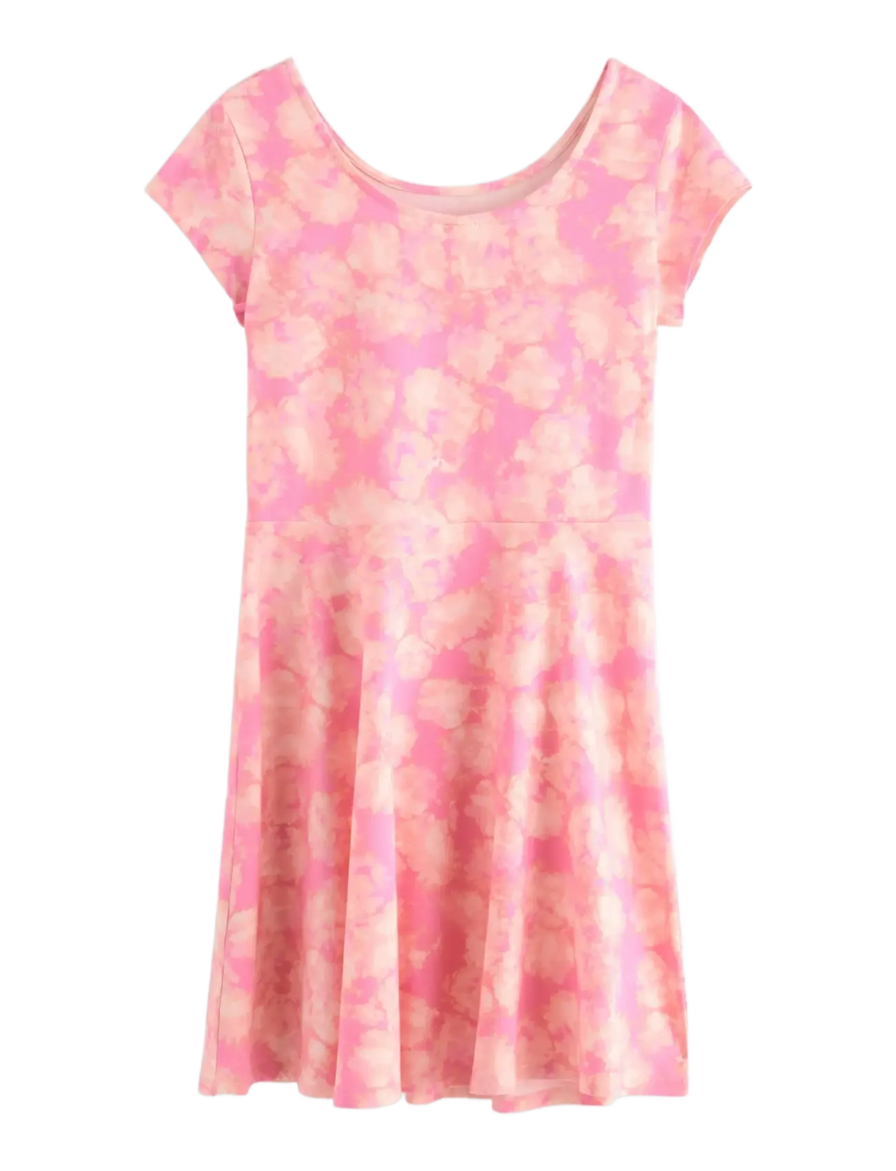 Lindex - Jersey dress - kurzärmelige freizeitkleider - light pink - 2