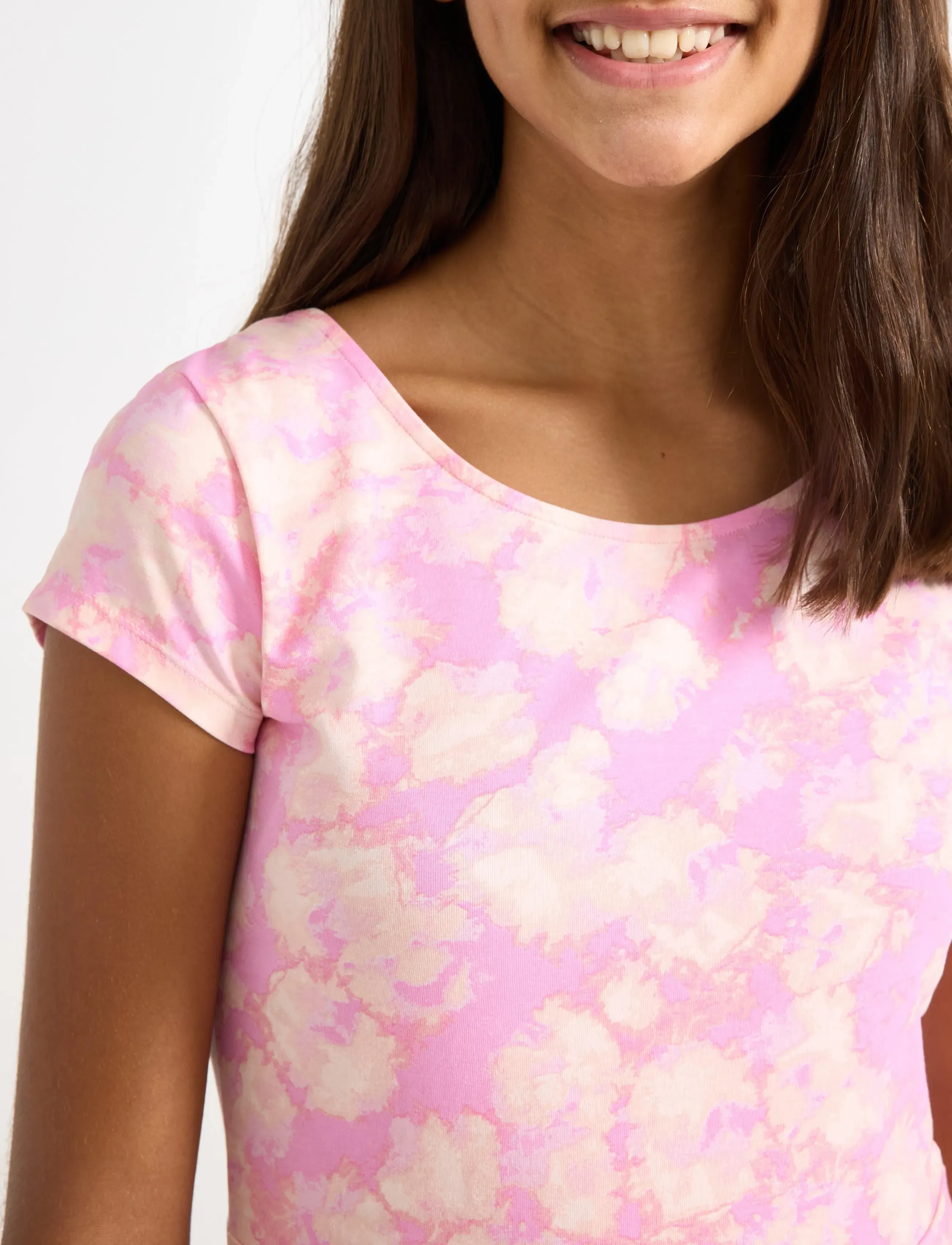 Lindex - Jersey dress - kurzärmelige freizeitkleider - light pink - 4