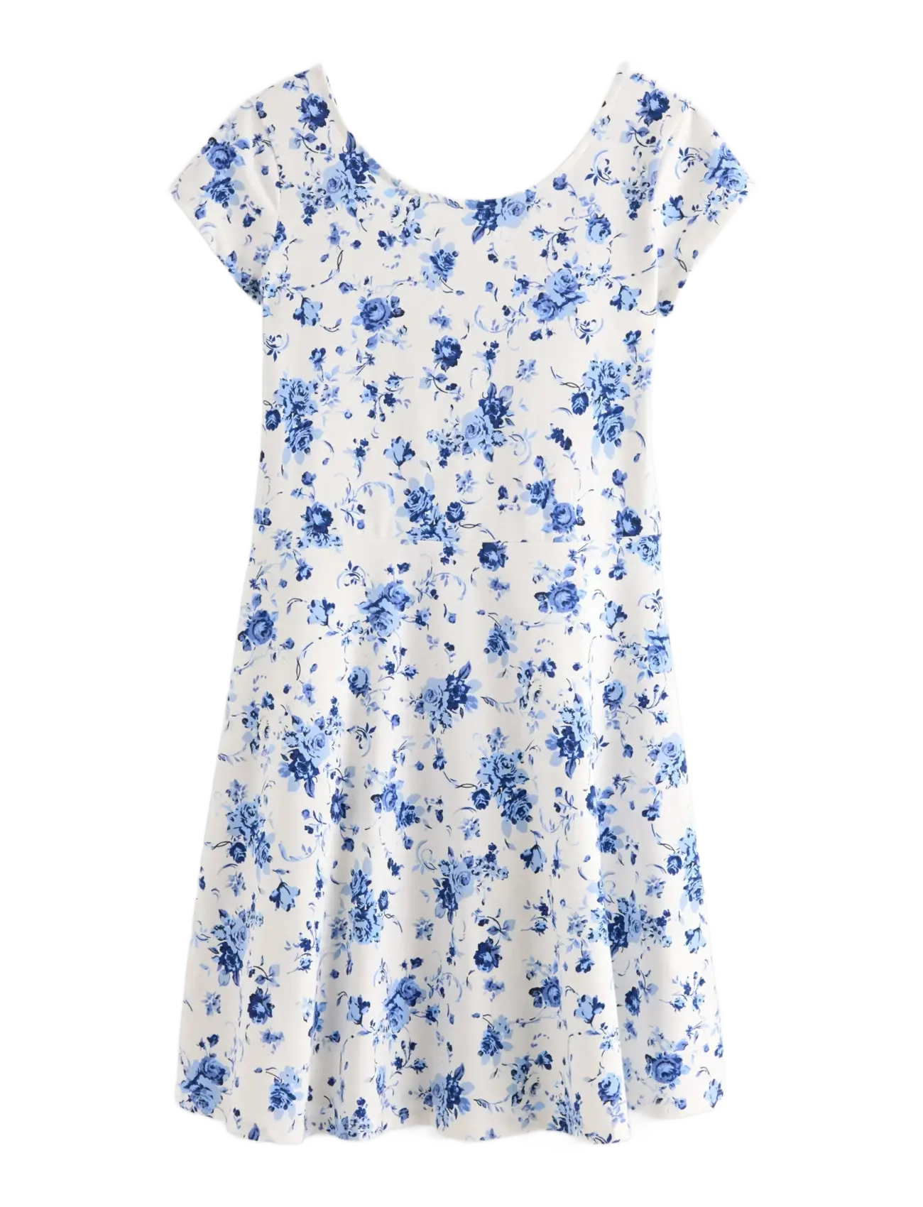 Lindex Jersey dress - Kids 98-134 - OFF WHITE / multi