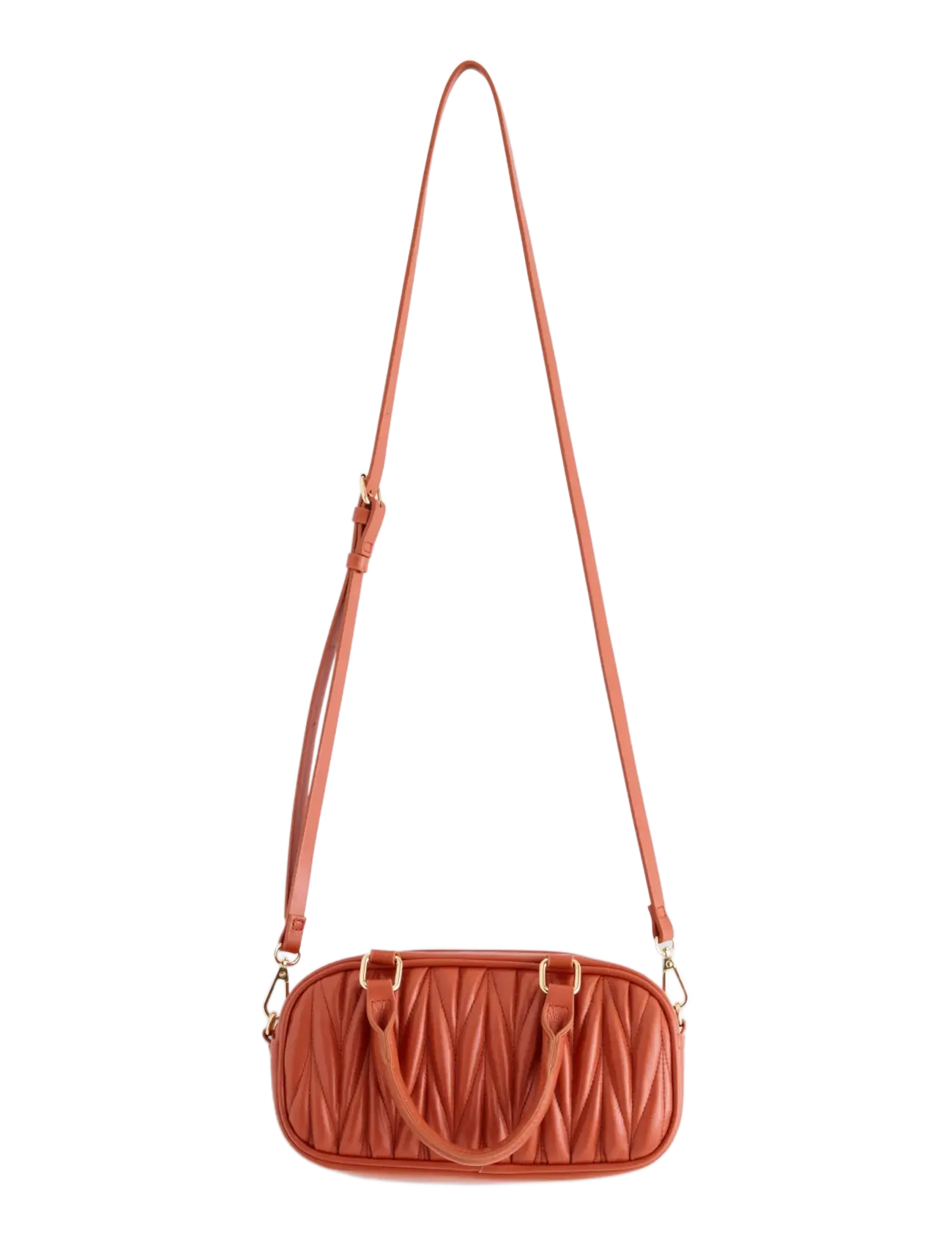 Lindex - Bag pleated Fran - fashion trends - orange - 1