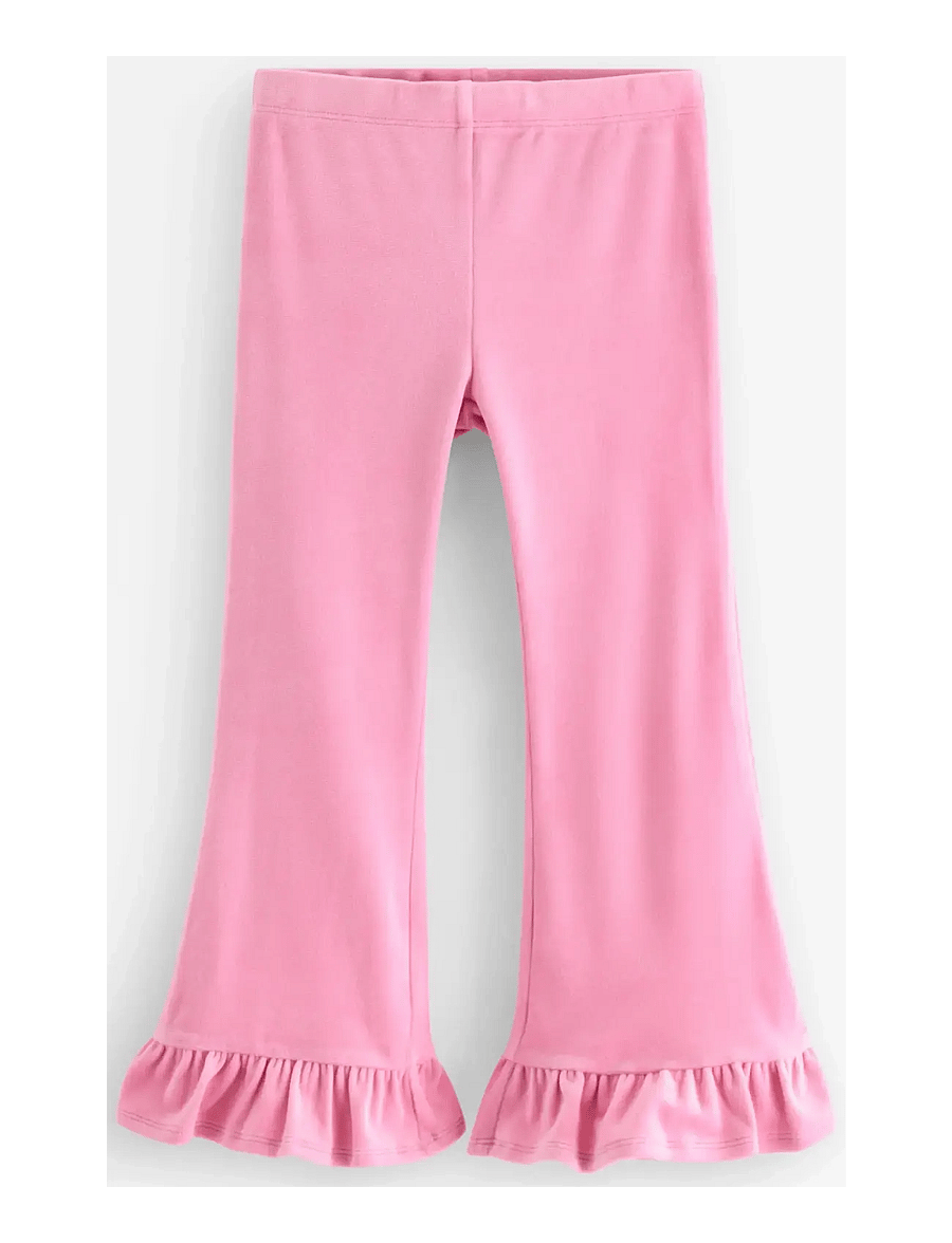 Lindex - Leggings in velour - leggings - pink - 1