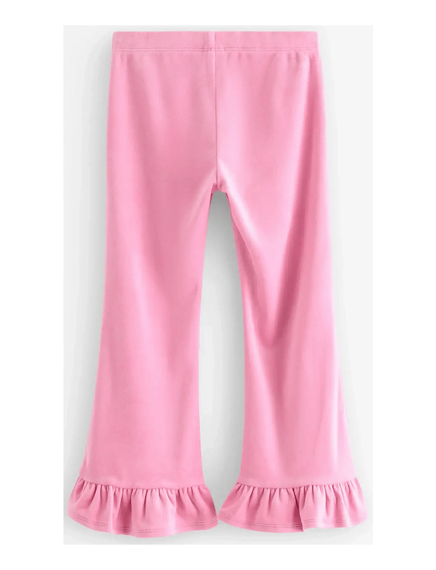 Lindex - Leggings in velour - leggings - pink - 2