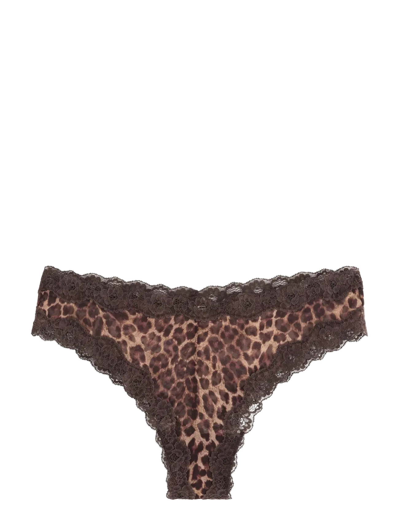 Lindex Brazilian briefs with regular waist - Briefs - DARK DUSTY BROWN / brown