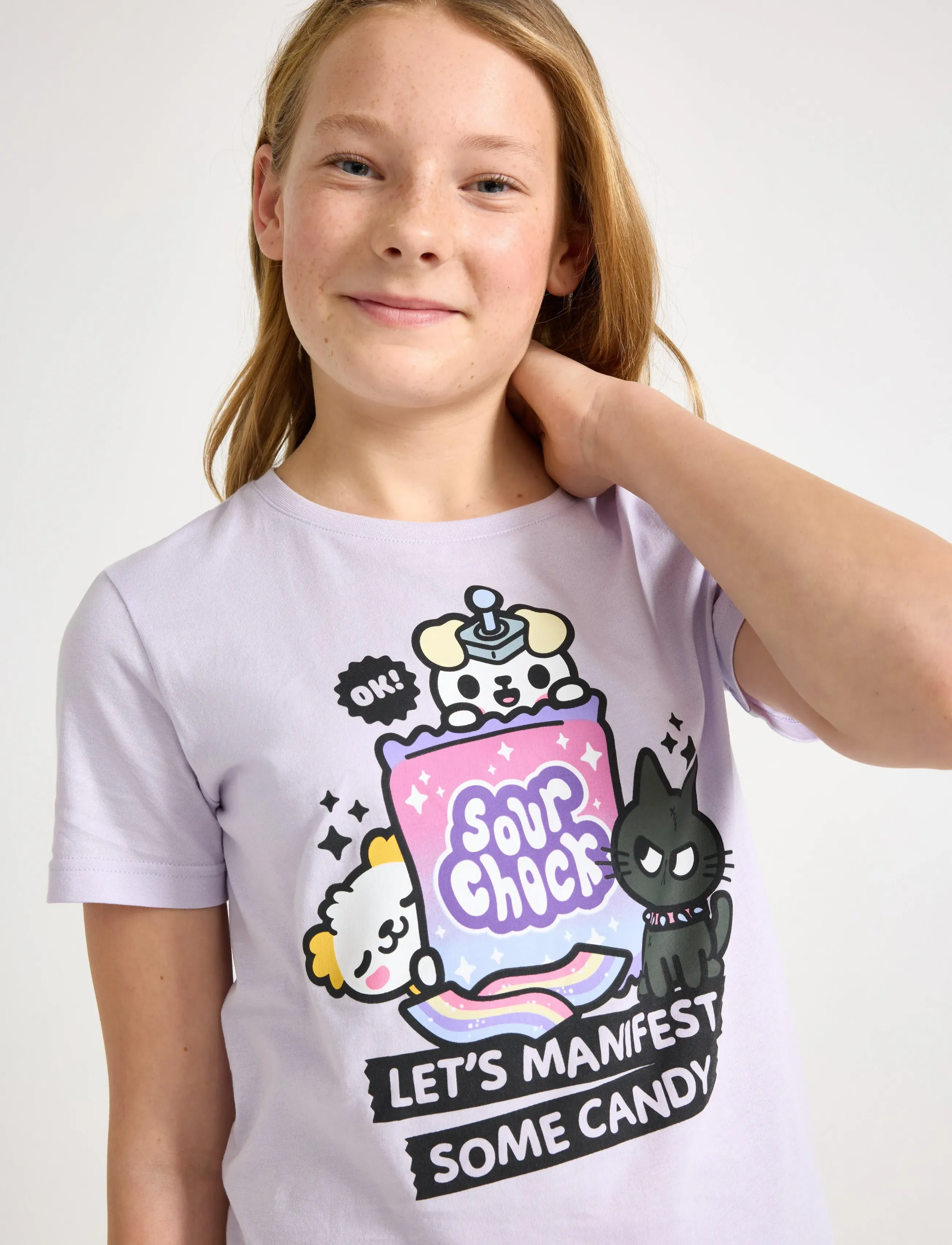 Lindex - Toca boca t-shirt - kortärmade t-shirts - light lilac - 4