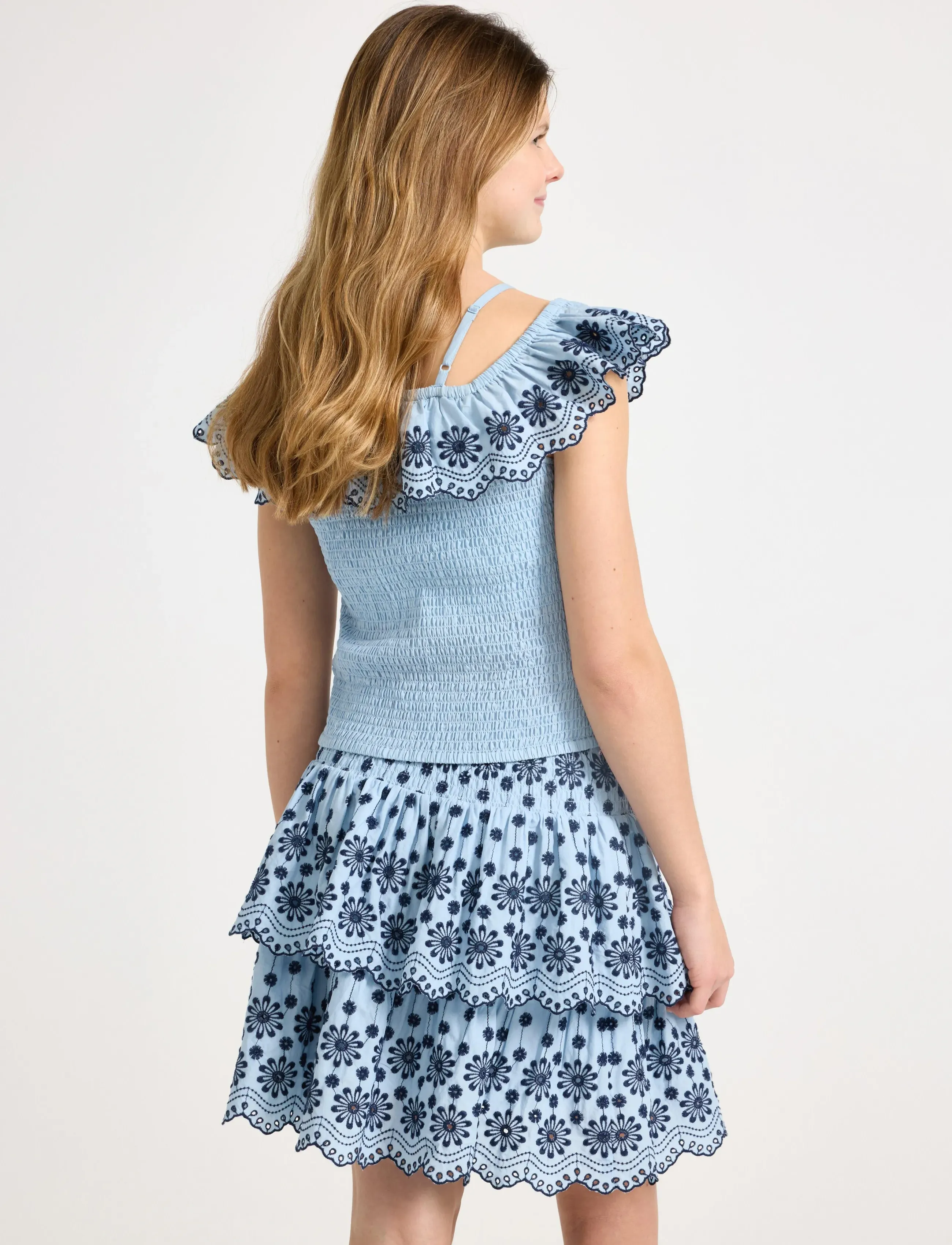 Lindex - Top with off shoulder design - blouses & tunics - light blue - 3