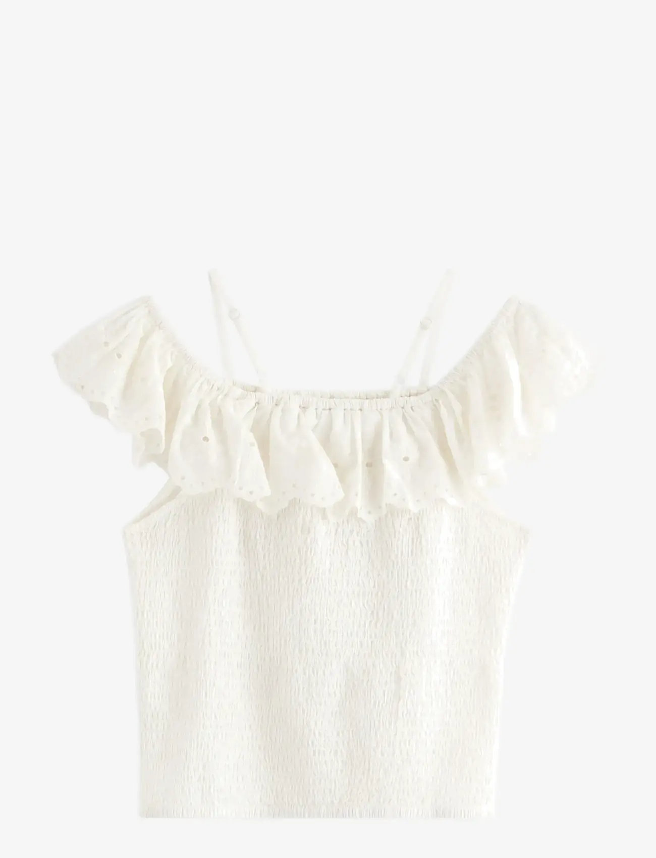 Lindex - Top with off shoulder design - bluser & tunikaer - off white - 2