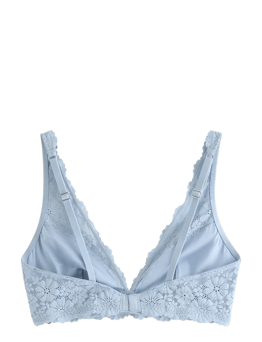 Lindex - Bralette in lace - bralette - light dusty blue - 2