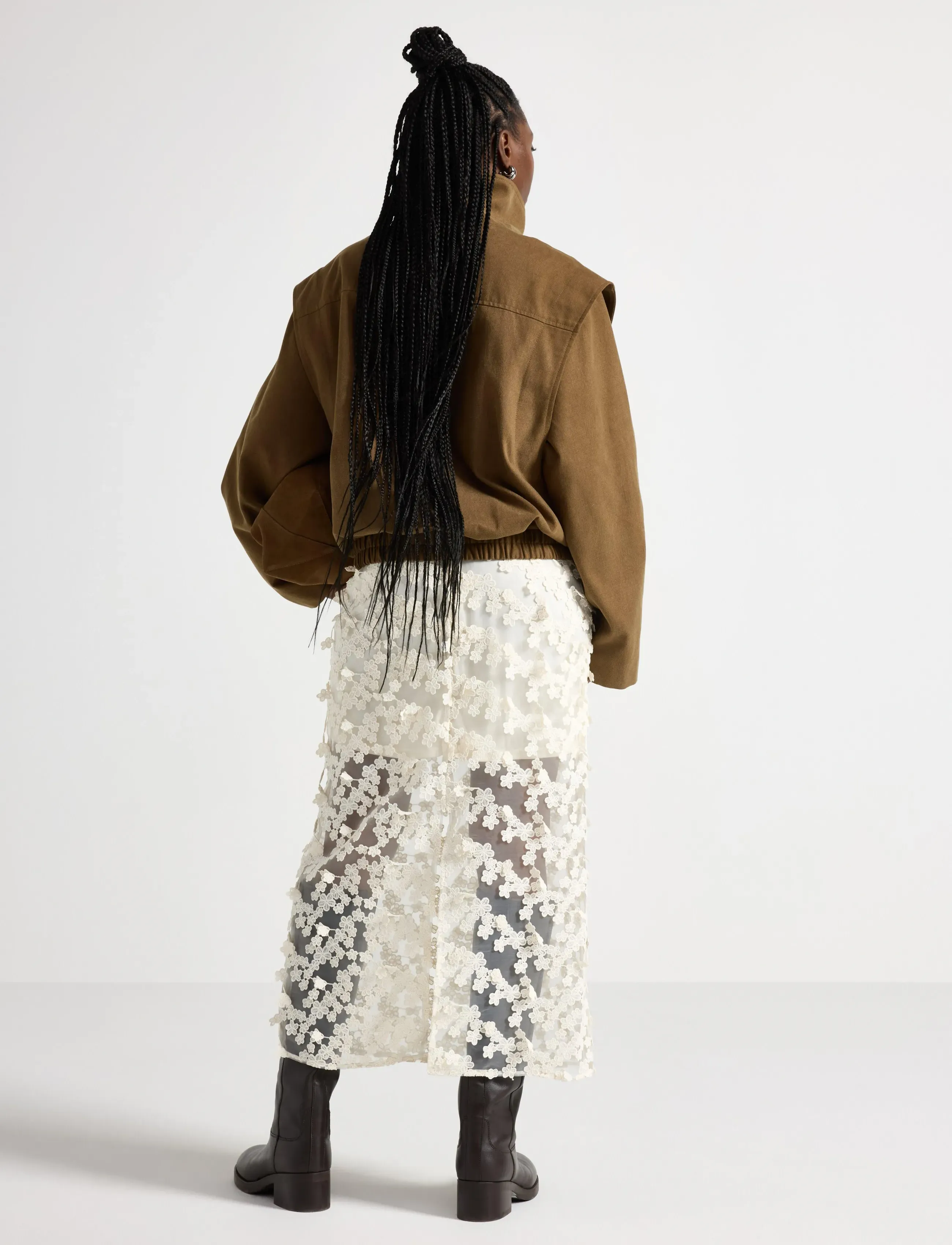 Lindex - Skirt Cornelia - off white - 3
