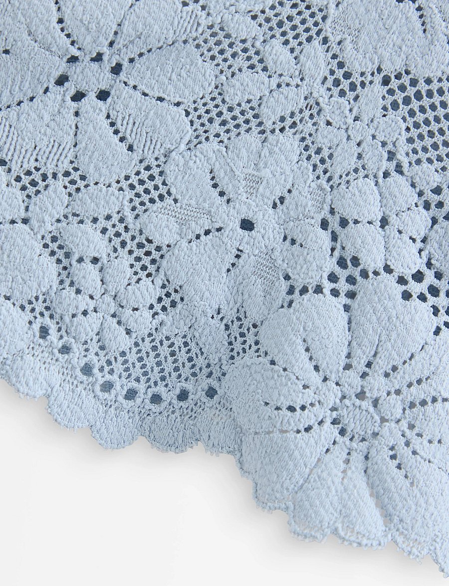 Lindex - Thong in lace - tangas - light dusty blue - 2