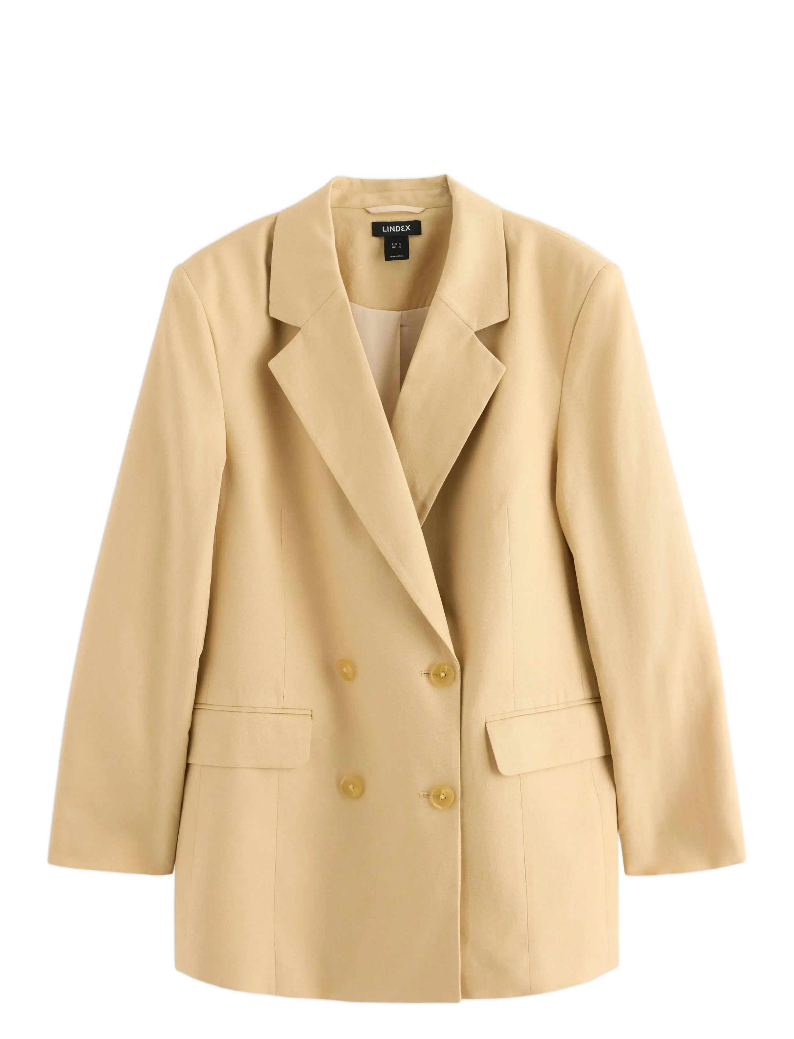 Lindex Blazer Linda - Kollektionen - DARK DUSTY YELLOW / beige