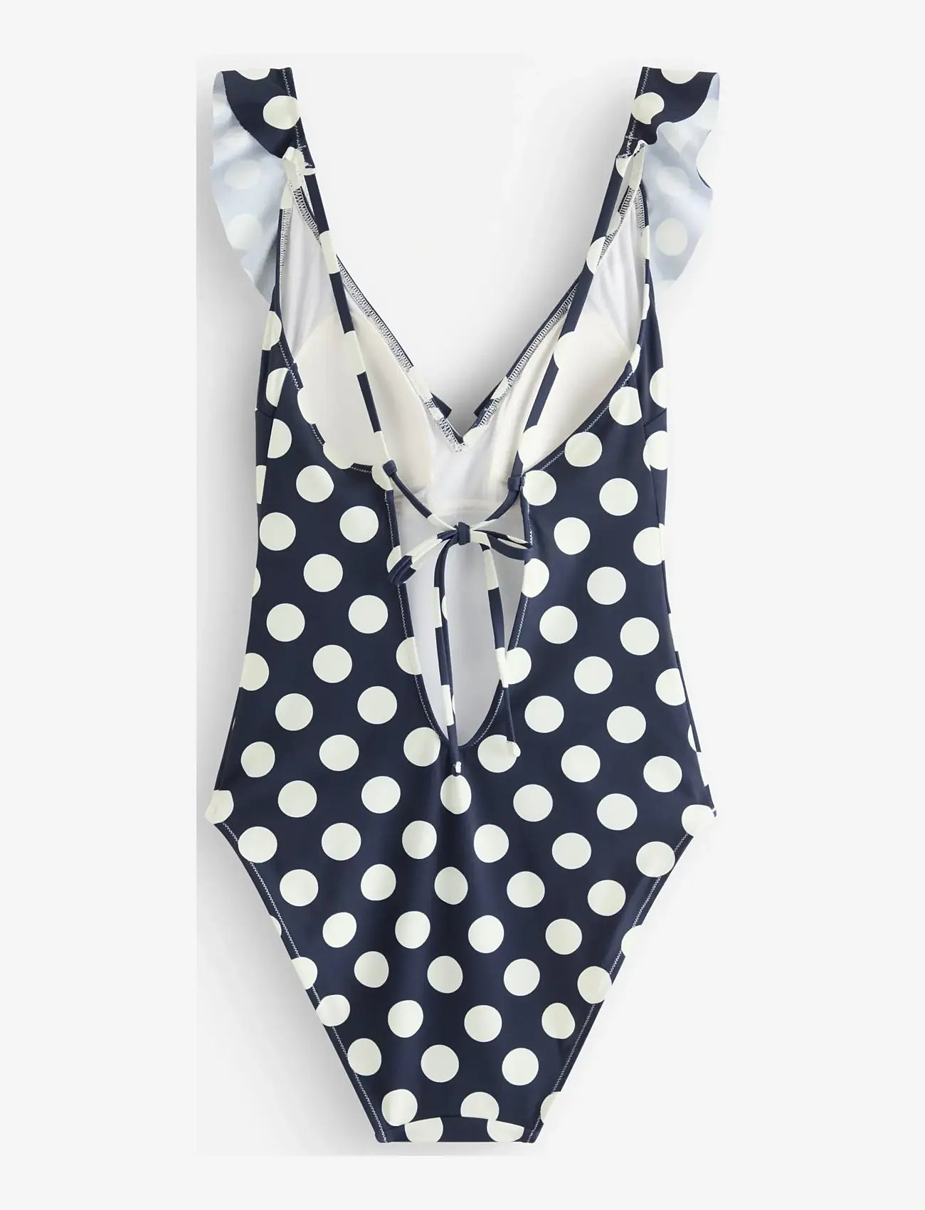 Lindex - Swimsuit with flounce - trikood - navy - 2