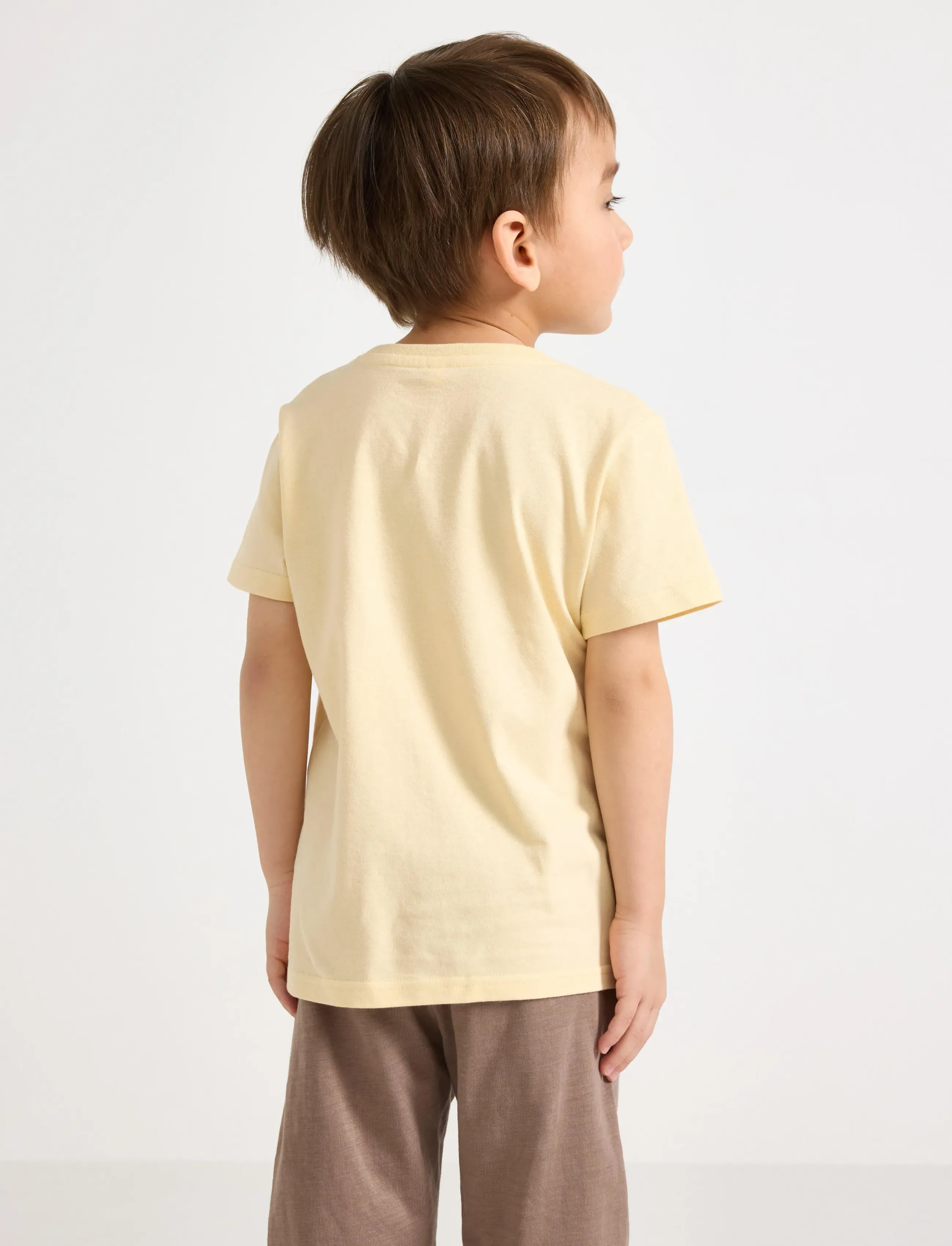 Lindex - Paw Patrol short-sleeved top - kortærmede t-shirts - light dusty yellow - 3