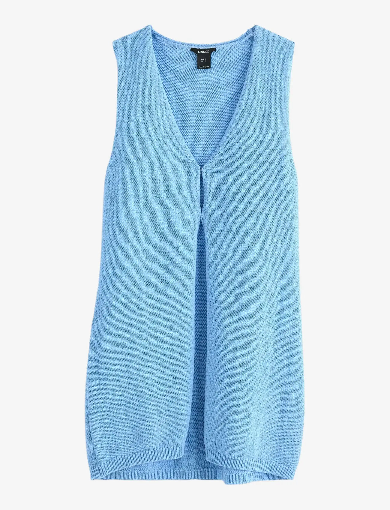 Lindex - Fine-knit vest - kootud vestid - light blue - 1