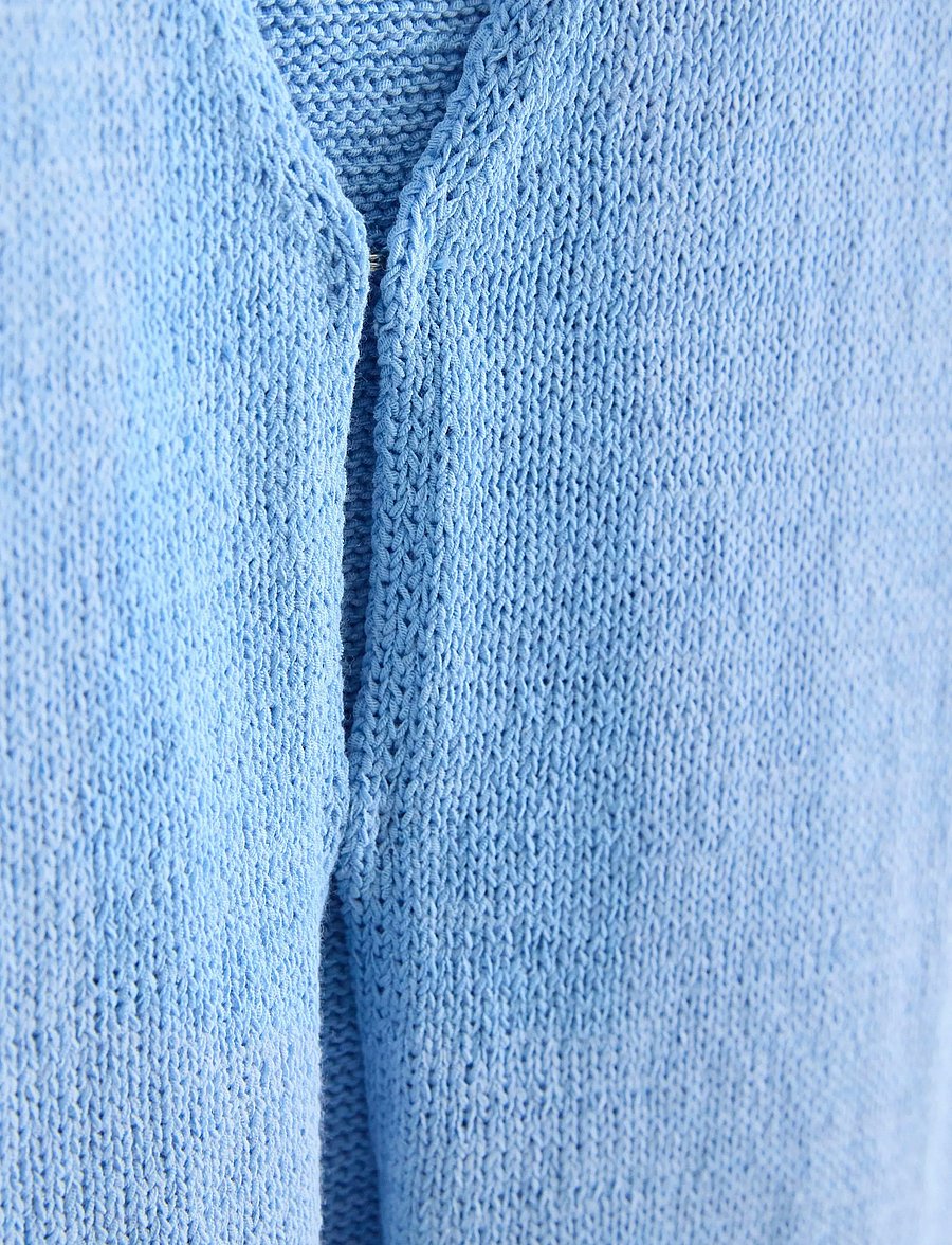 Lindex - Fine-knit vest - knitted vests - light blue - 5