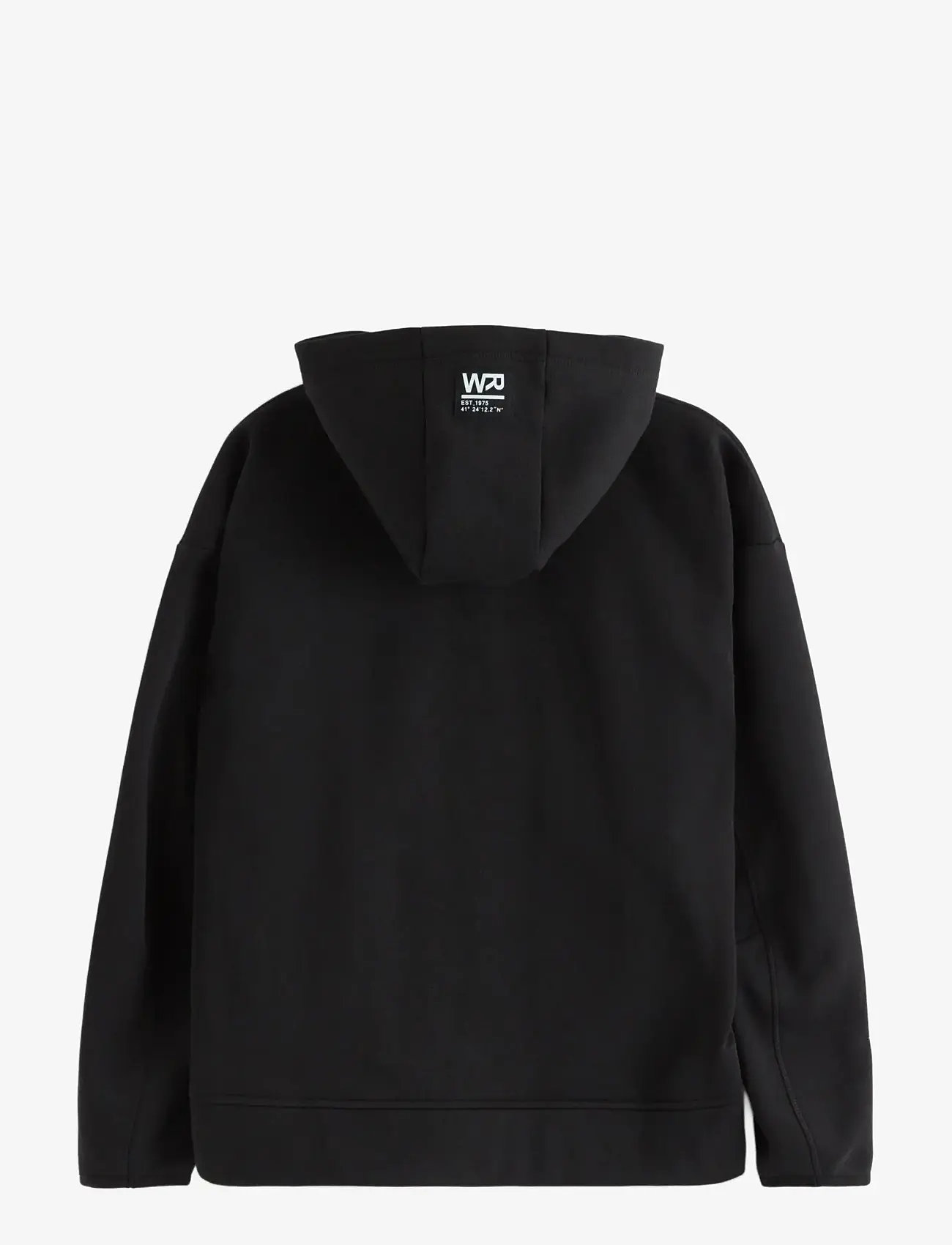 Lindex - Hoodie with brushed inside - hættetrøjer - black - 2
